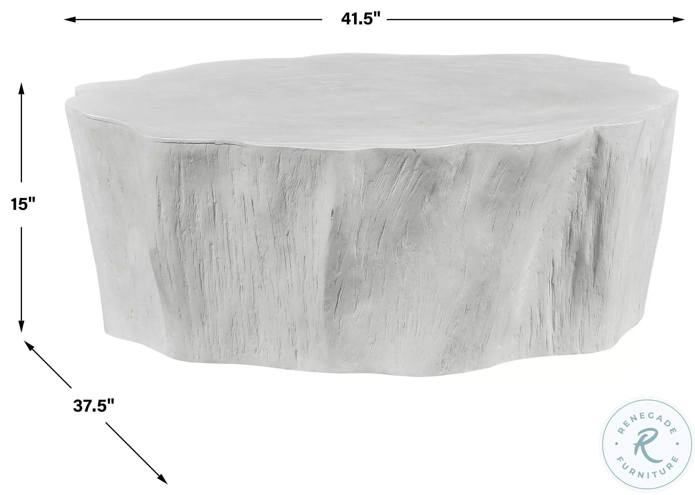 Altura Crisp White Coffee Table