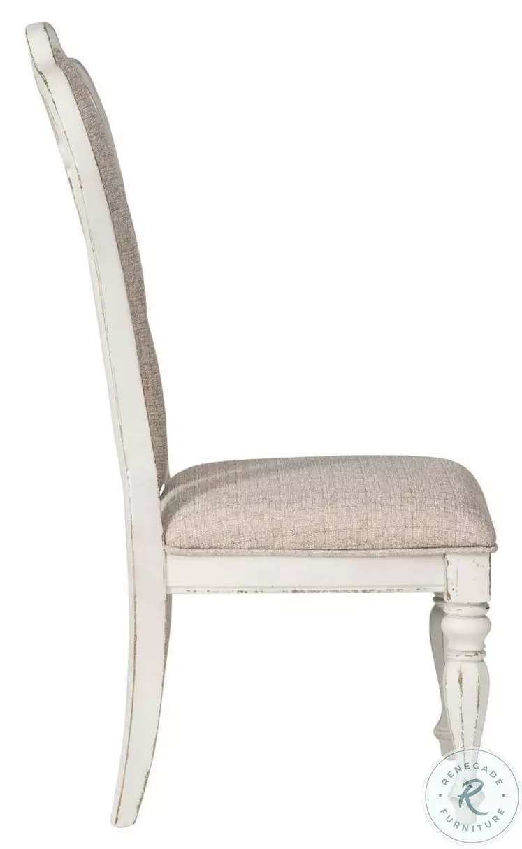 Magnolia Manor Antique White 90