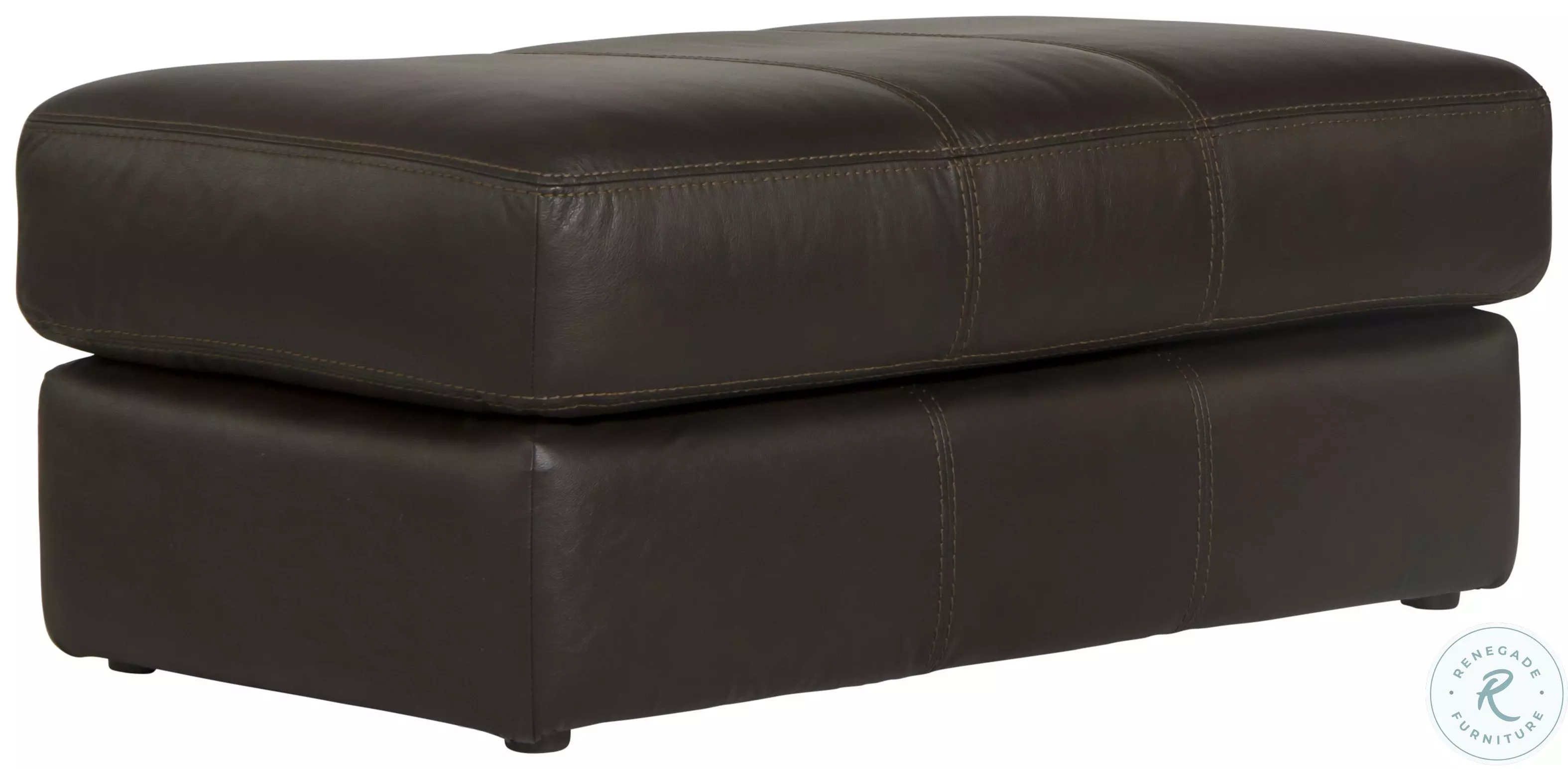 Prato Chocolate Ottoman From Jackson | Coleman Furniture