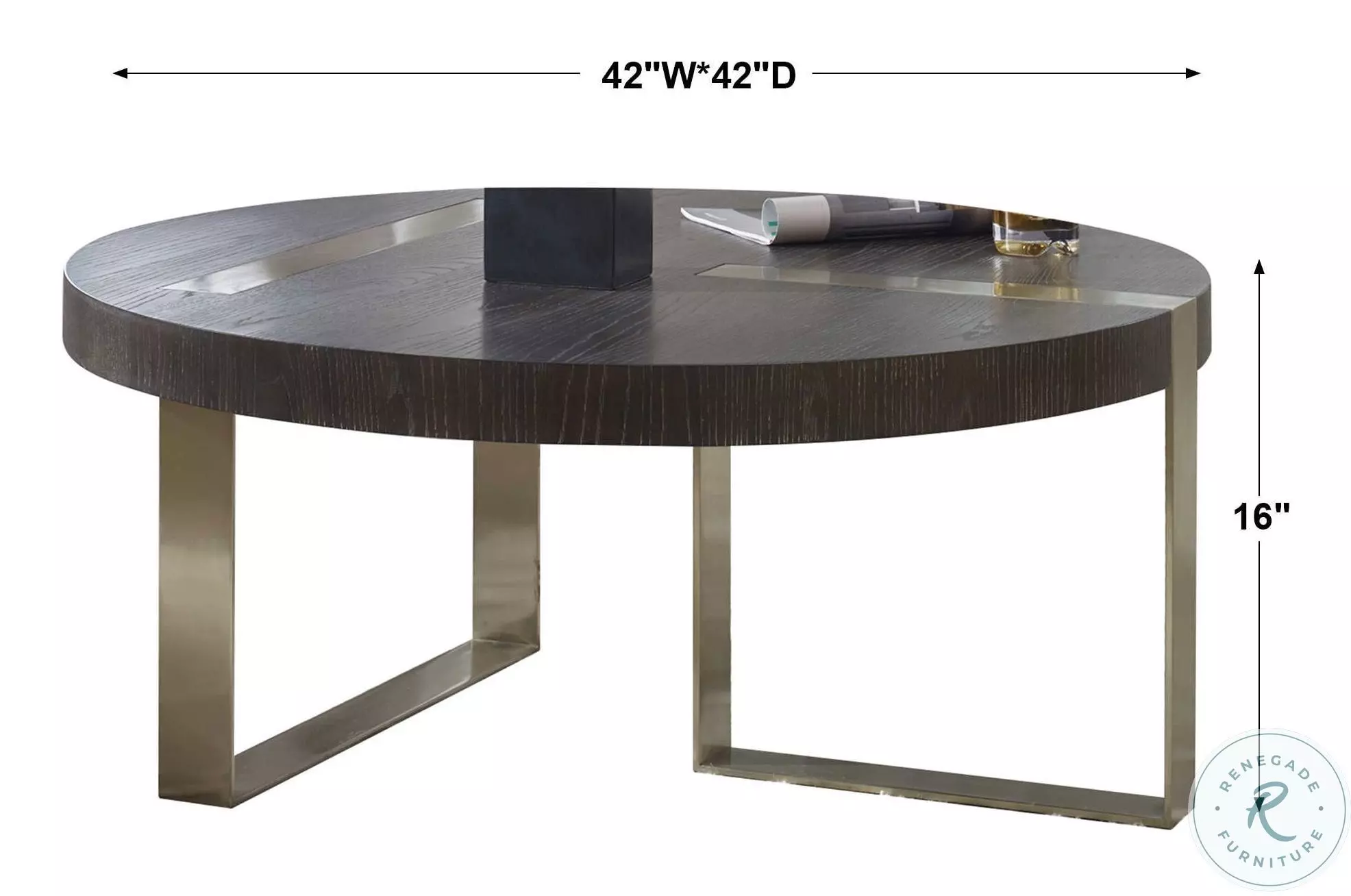 Knoxford Dry Ebony Cocktail Table