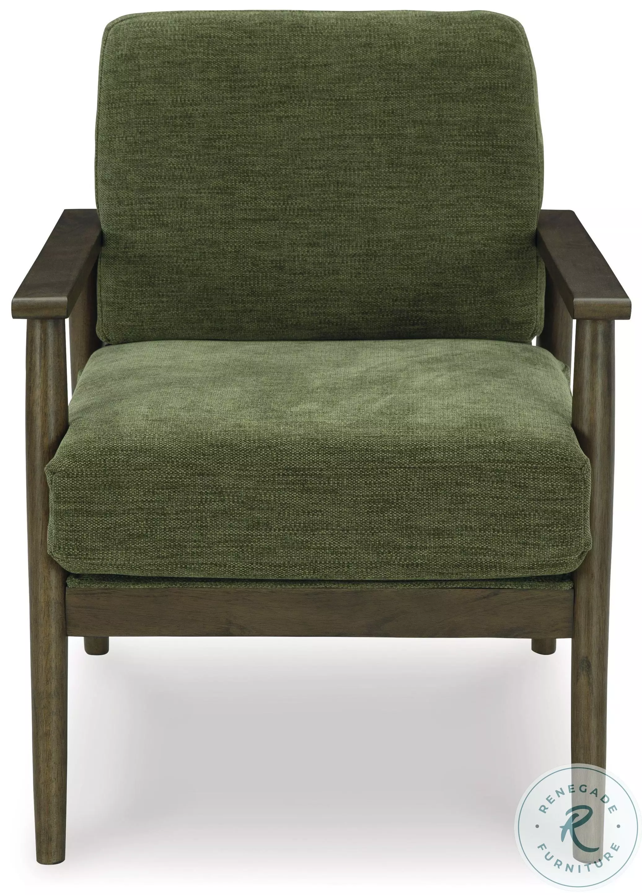 Bixler Olive Showood Accent Chair From Ashley Furniture | Coleman
