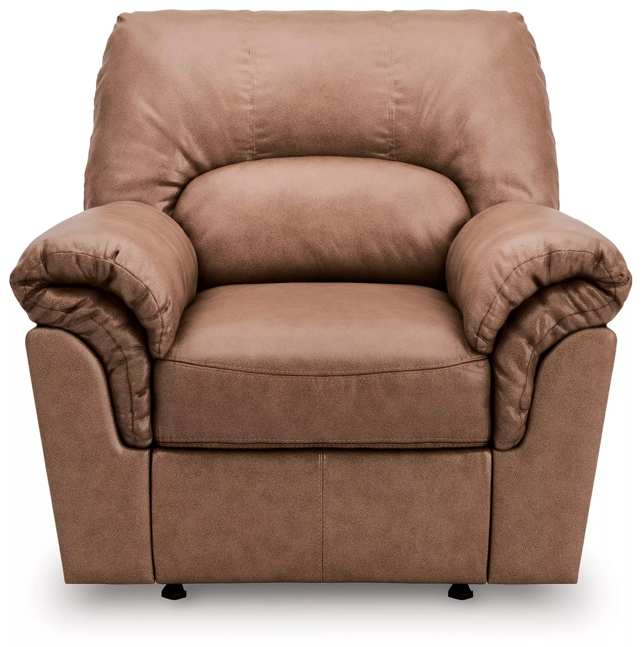 Whitlock Caramel Recliner From Ashley Furniture | Coleman Furniture