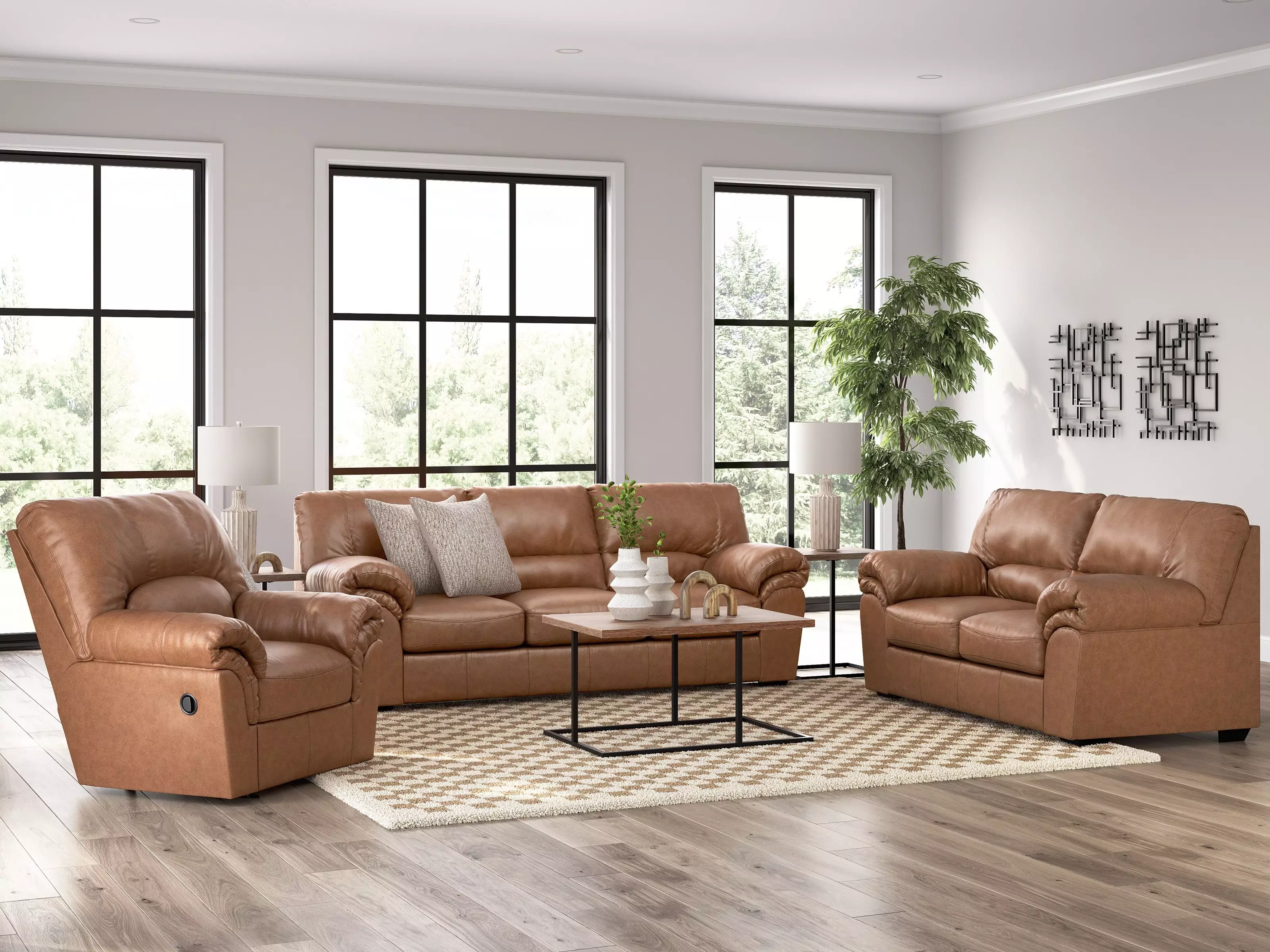 Whitlock Caramel Living Room Set from Ashley Furniture | Coleman