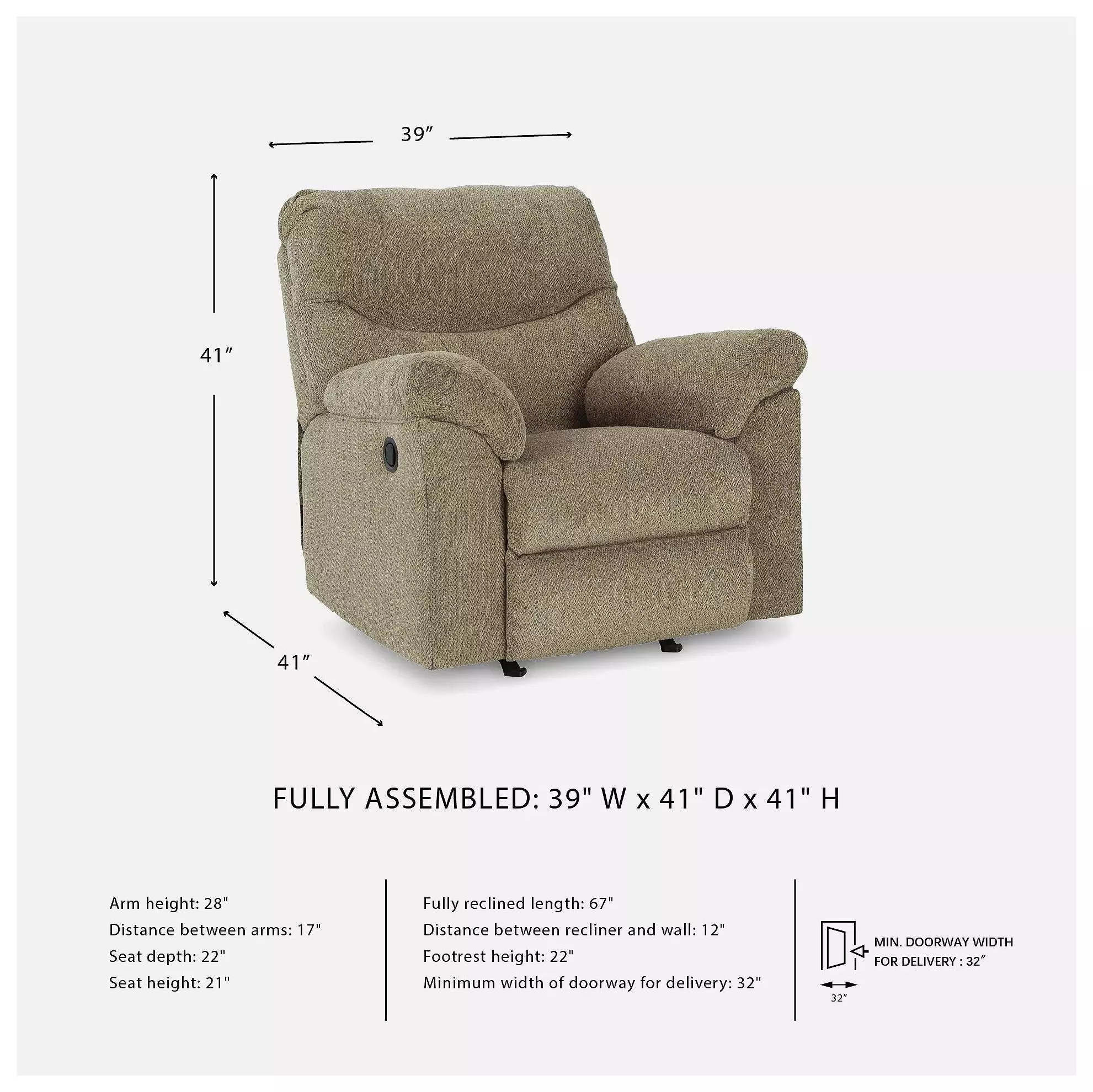 Alphons Briar Recliner