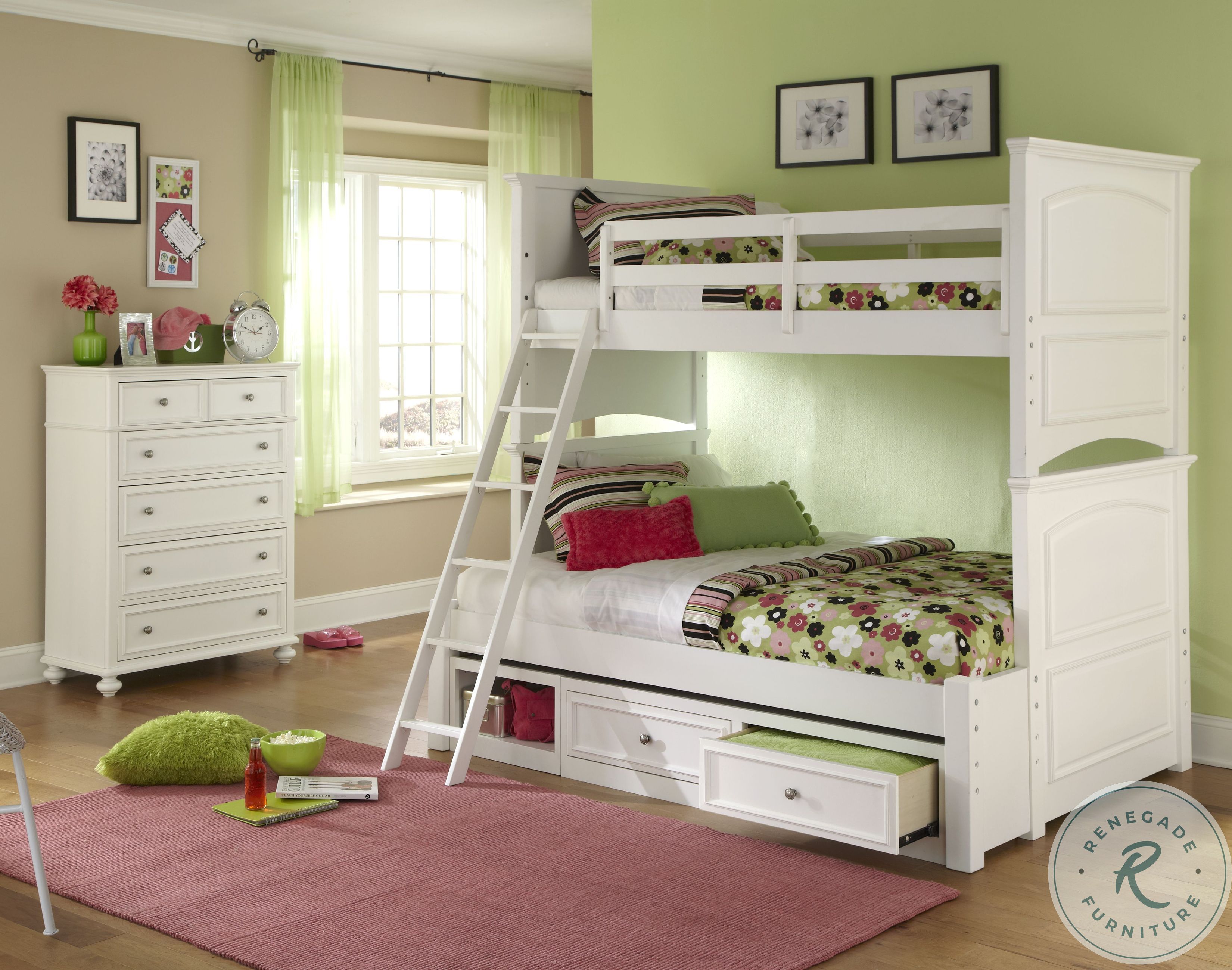 Madison Twin over Full Bunk Bed from Legacy Kids | Coleman Furniture
