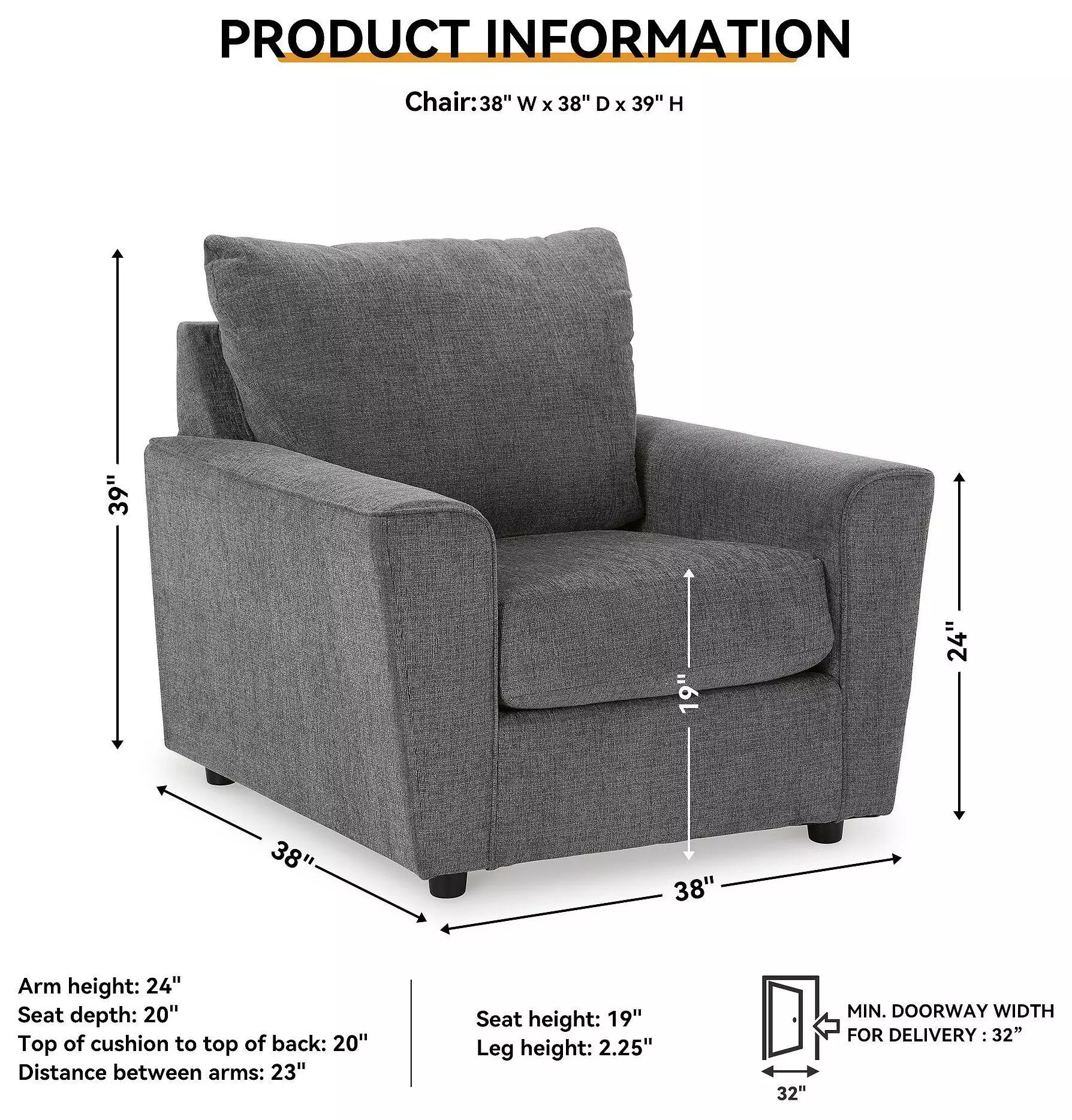 Stairatt Gravel Chair