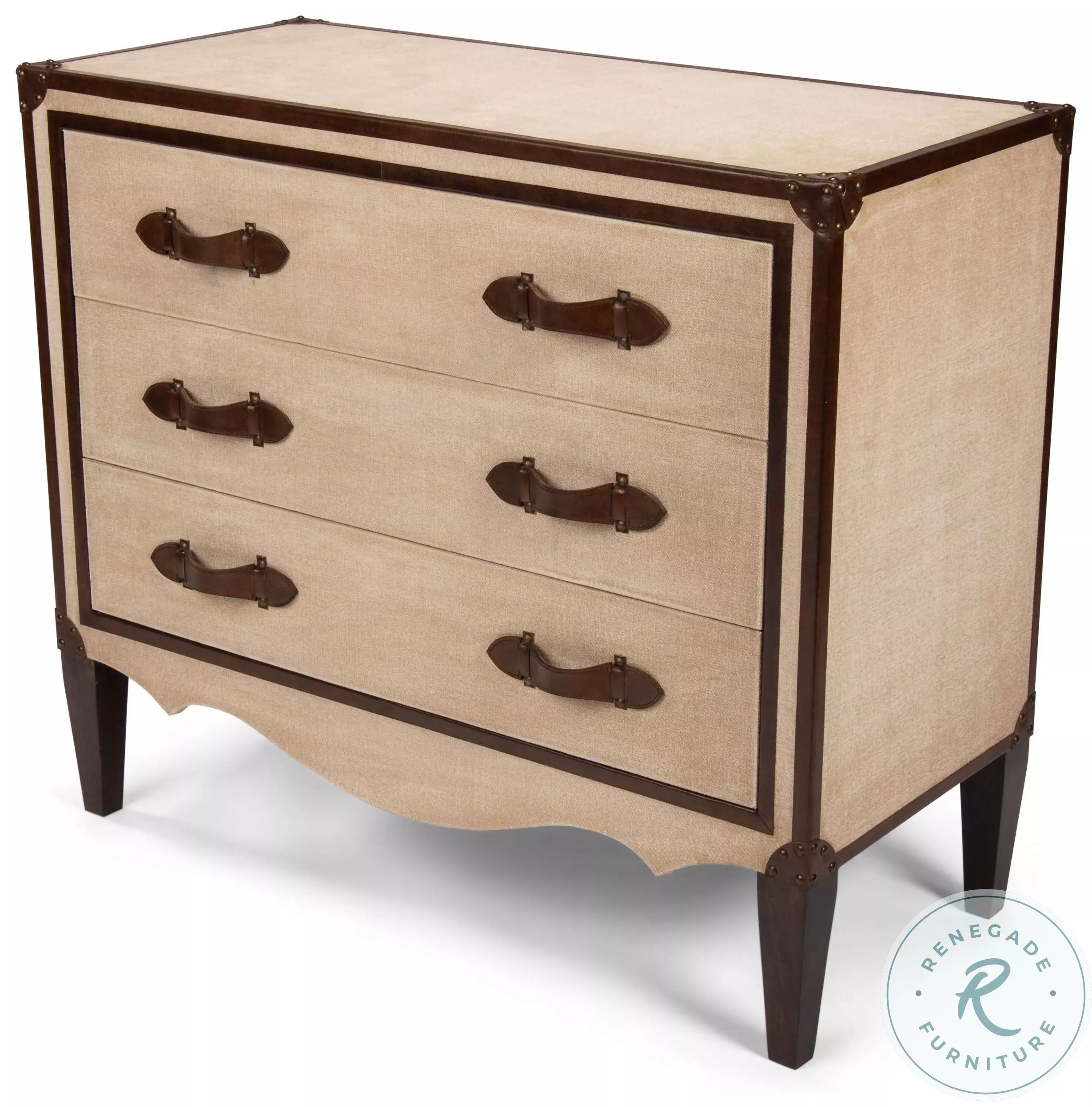 French Art Beige Decorative Commode from Sarreid | Coleman Furniture