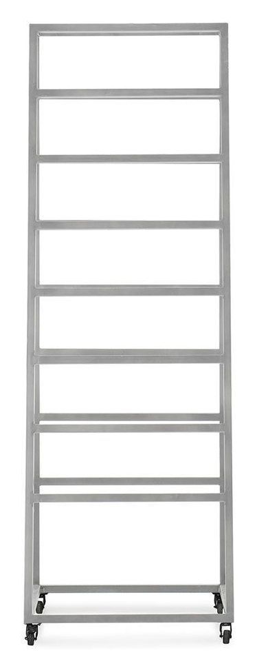 Ladder Silver Display Rack with Casters From Classic Home | Coleman ...