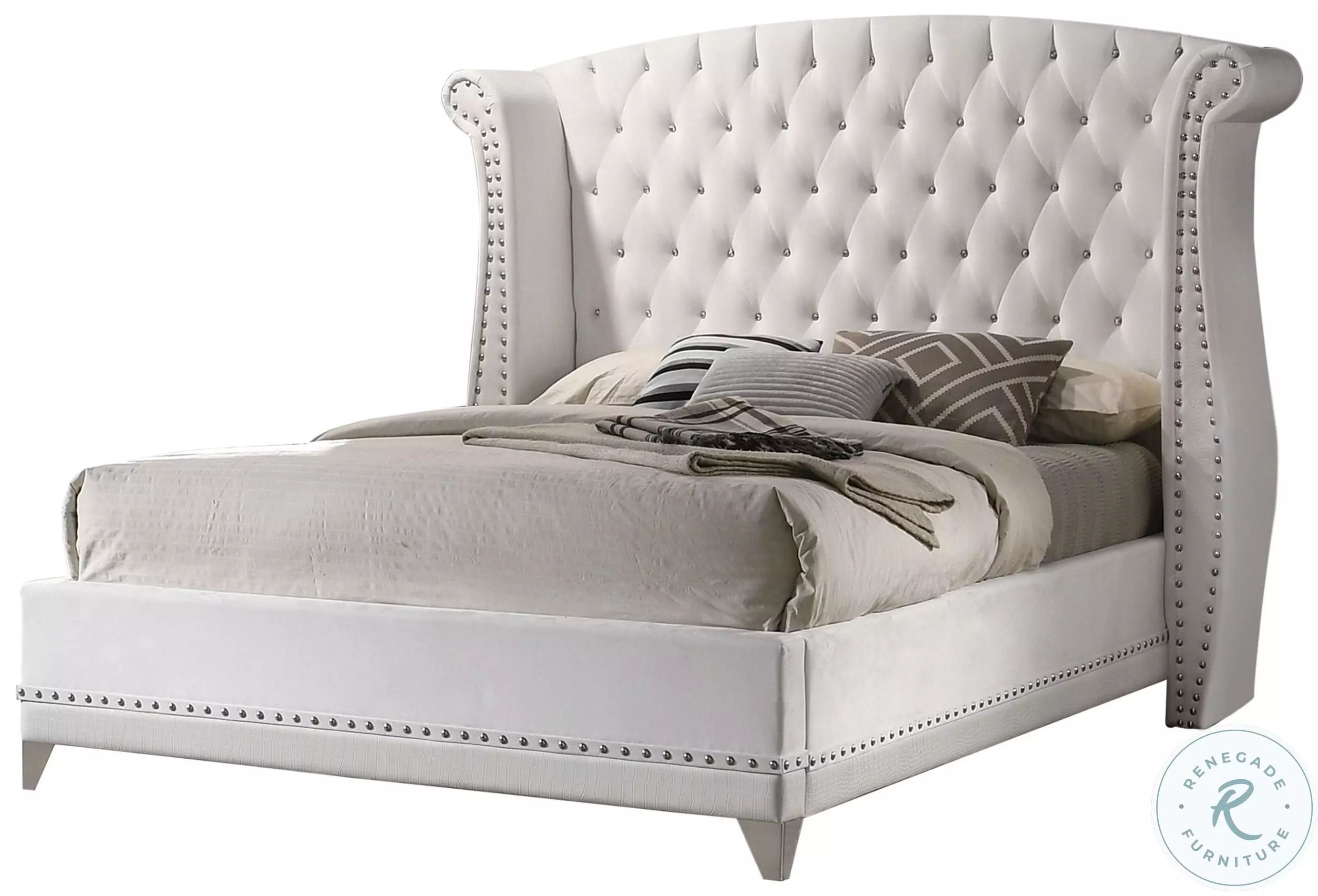 ベッドフレーム bed frame with mattress beige-vecelo-platform-beds-khd