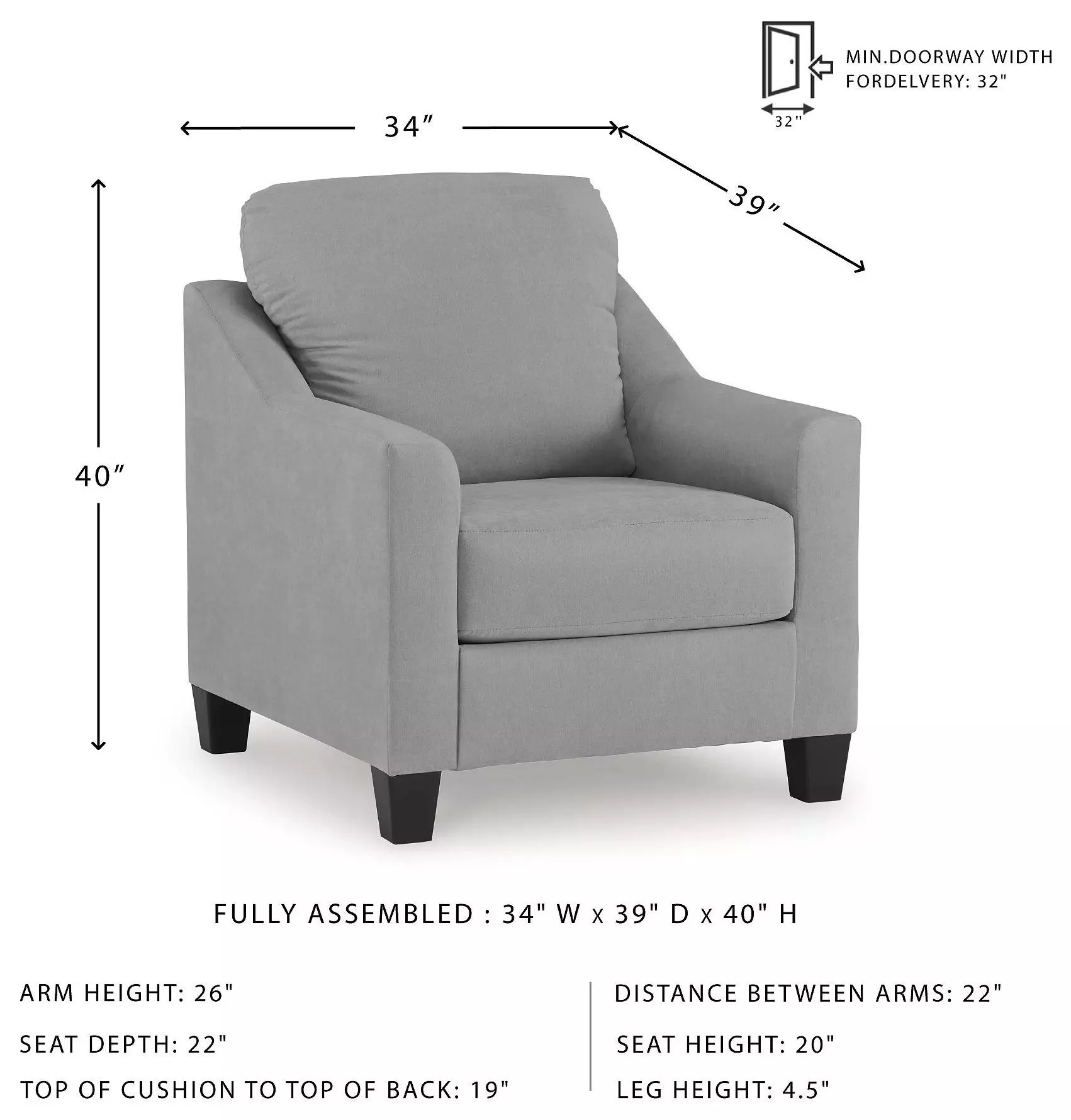Adlai Shadow Chair