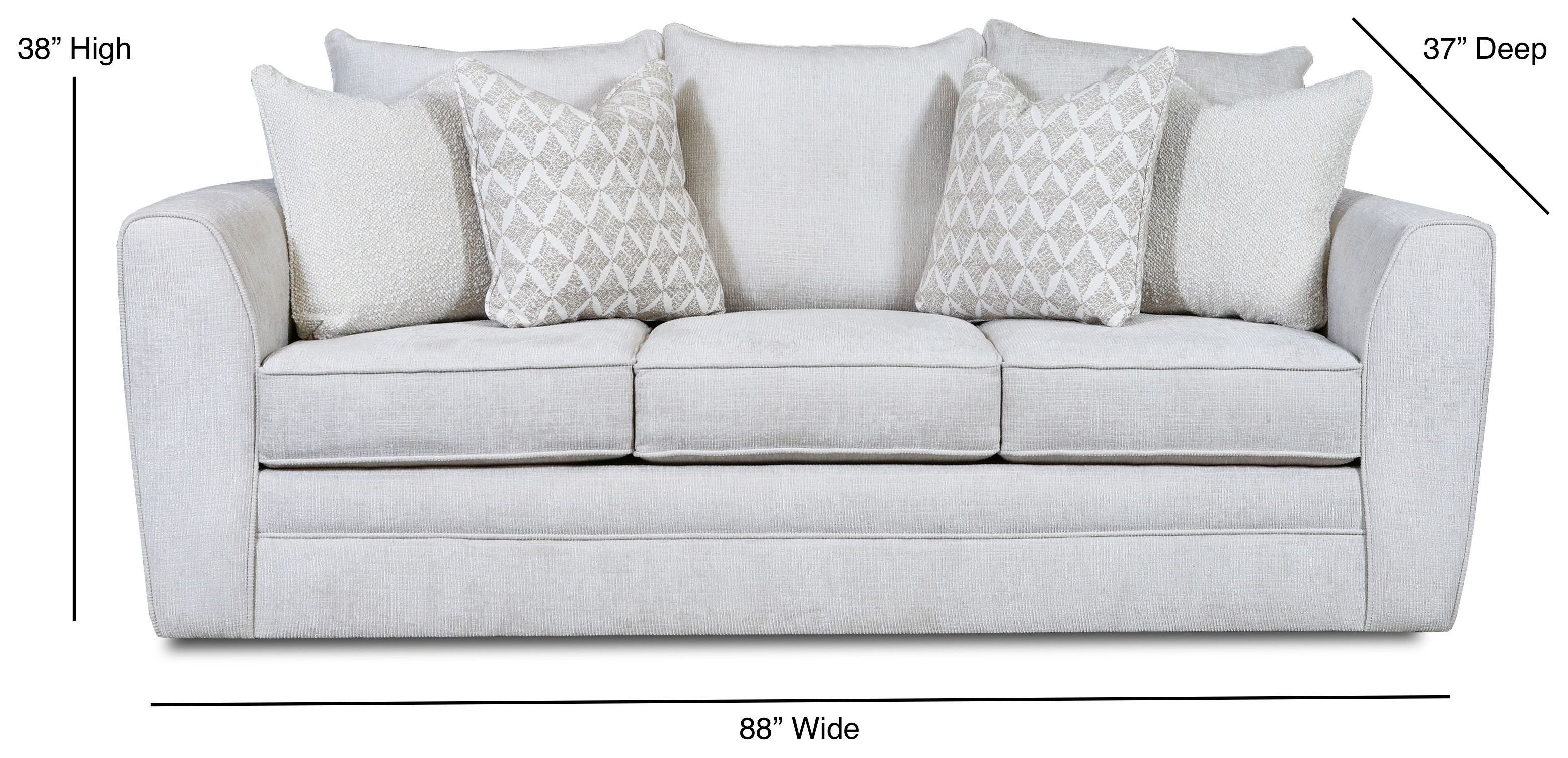 Wowza Sand Queen Sleeper Sofa