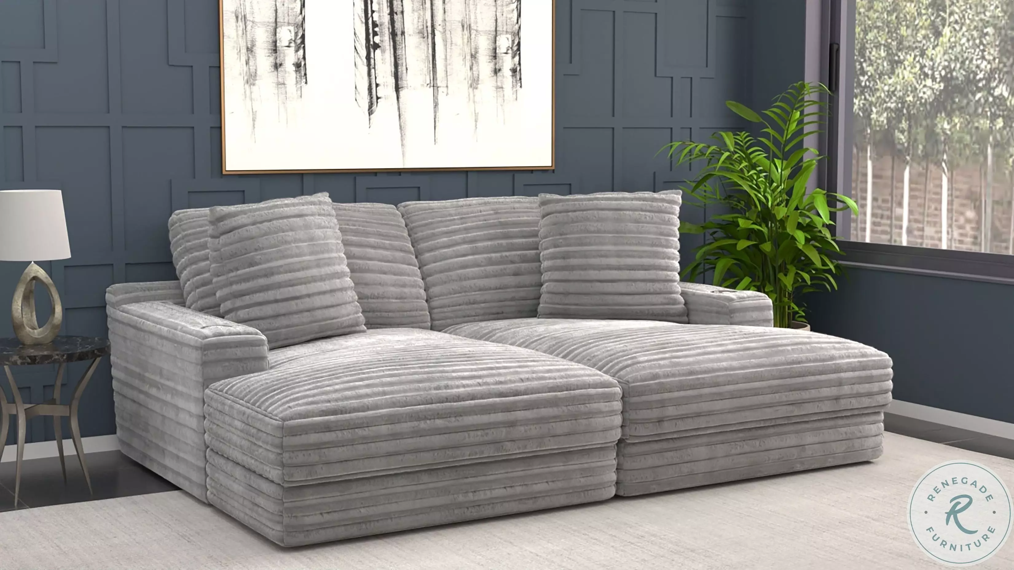 ツ*ン様 L MAX 4 Diva of The Moonlight 3 Midnight-Madness Onyx 3-Piece Sectional – Luna Furniture