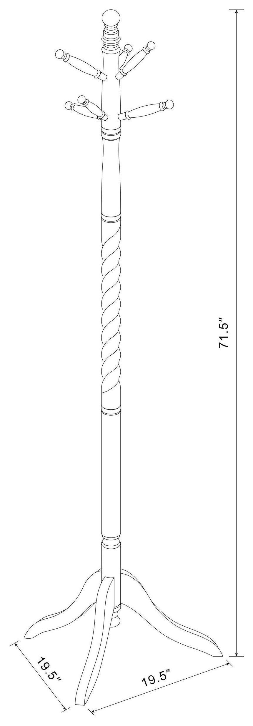 Riona Merlot Coat Rack 