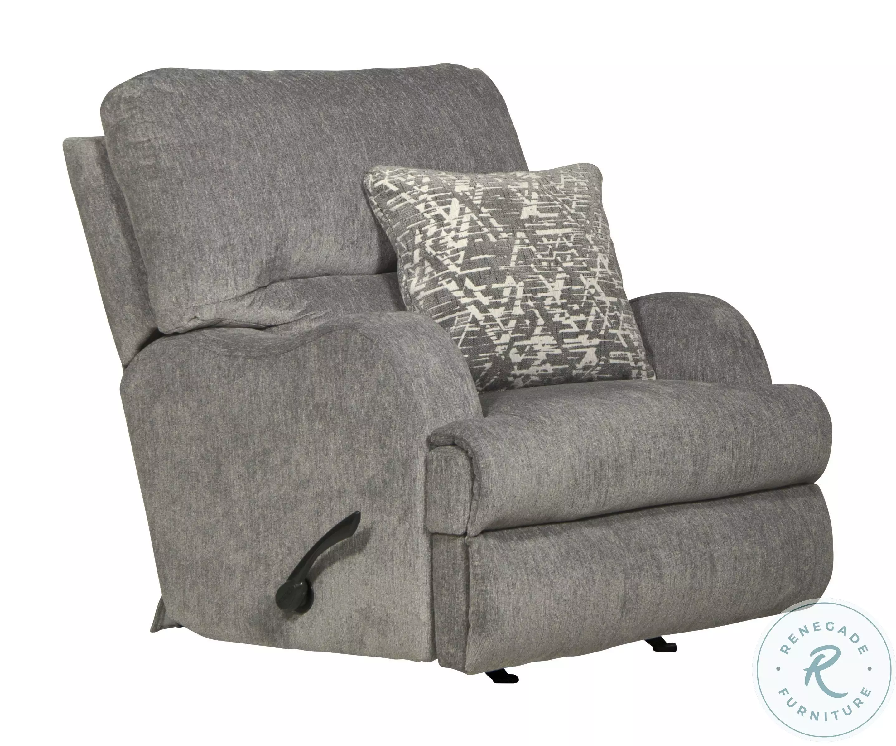 Zane Shark Swivel Glider Recliner From Catnapper | Coleman Furniture