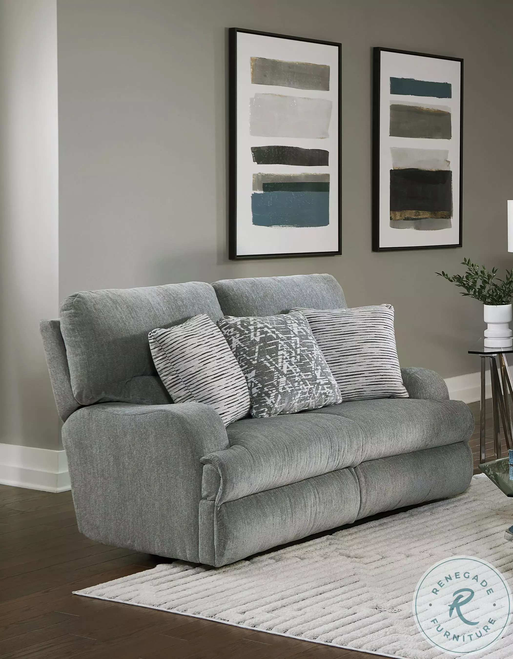 Zane Shark Reclining Loveseat From Catnapper | Coleman Furniture