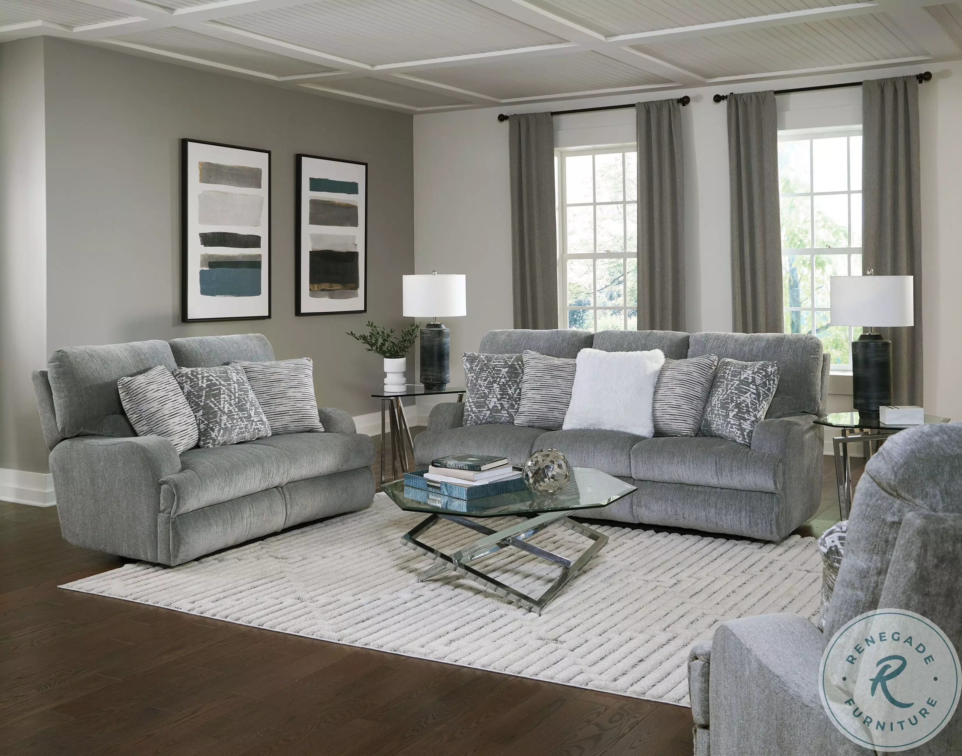 Zane Shark Reclining Living Room Set from Catnapper | Coleman Zane Shark Reclining Living Room Set from Catnapper | Coleman