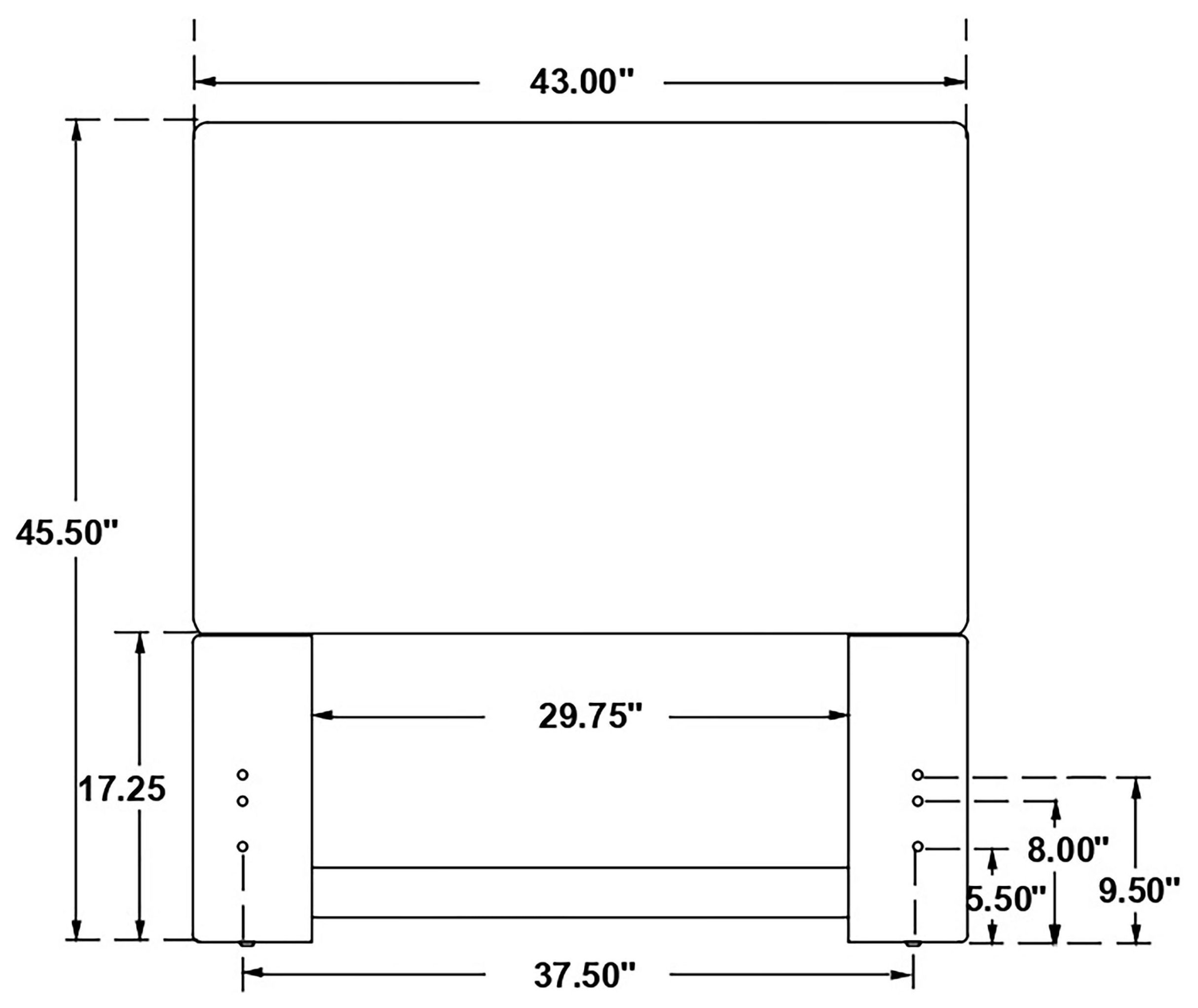 Izzy Sand Twin Upholstered Headboard