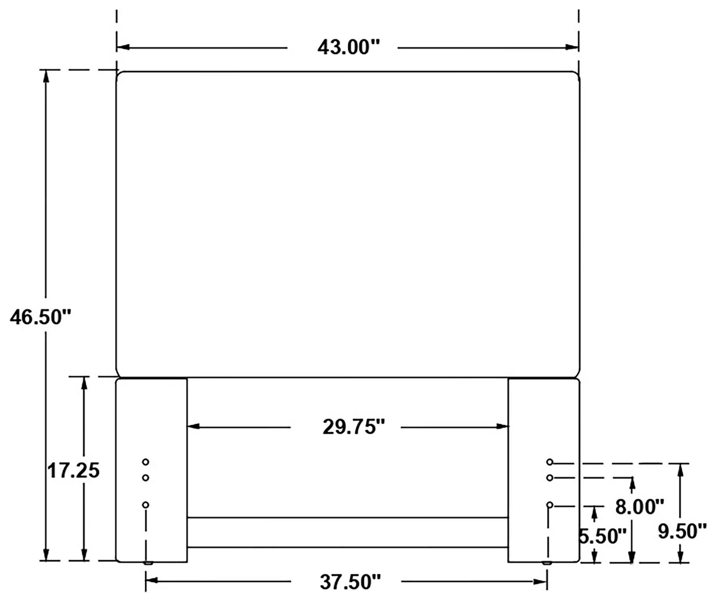 Izzy Sand Twin Classic Panel Headboard