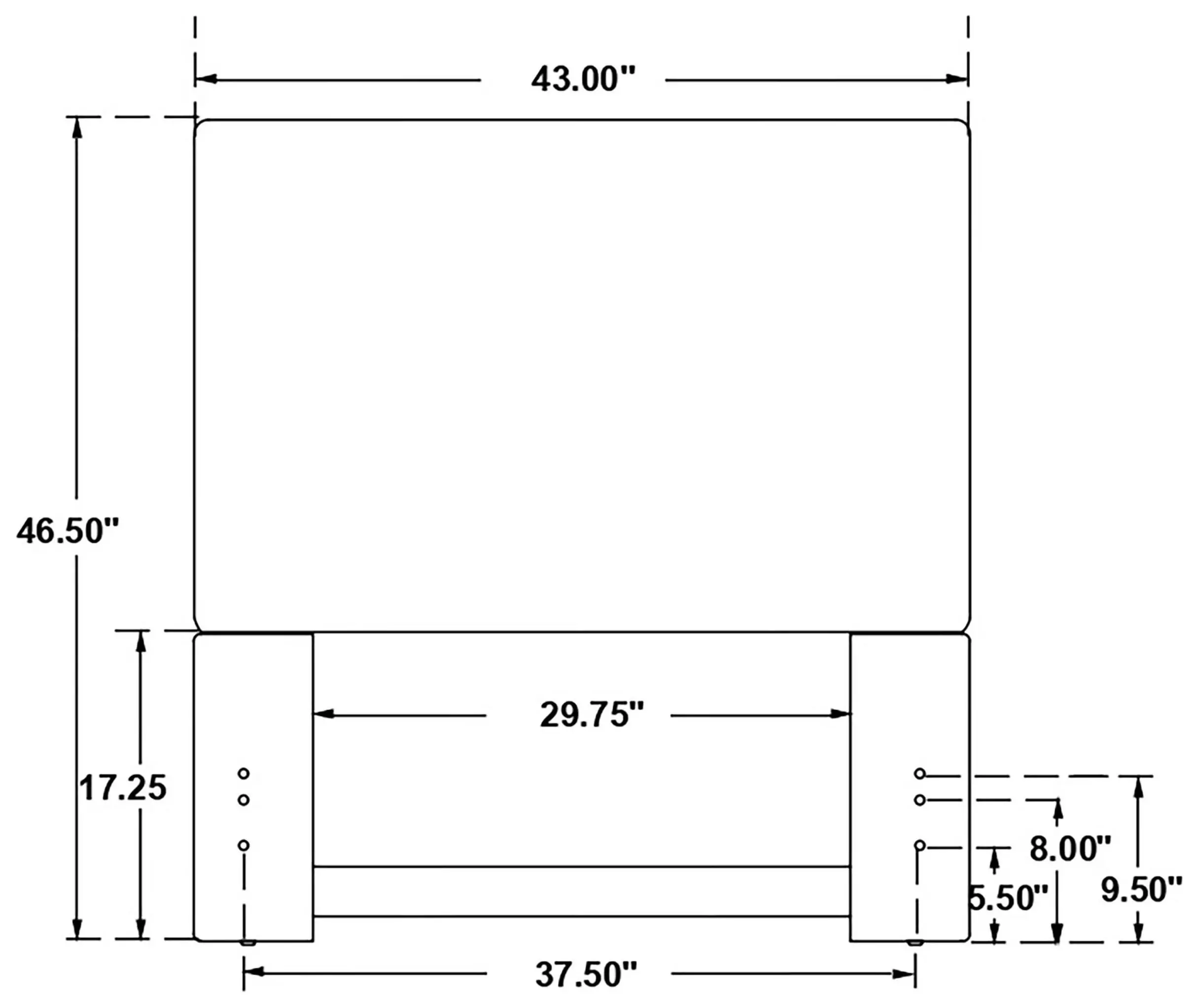 Izzy Sand Twin Classic Panel Headboard
