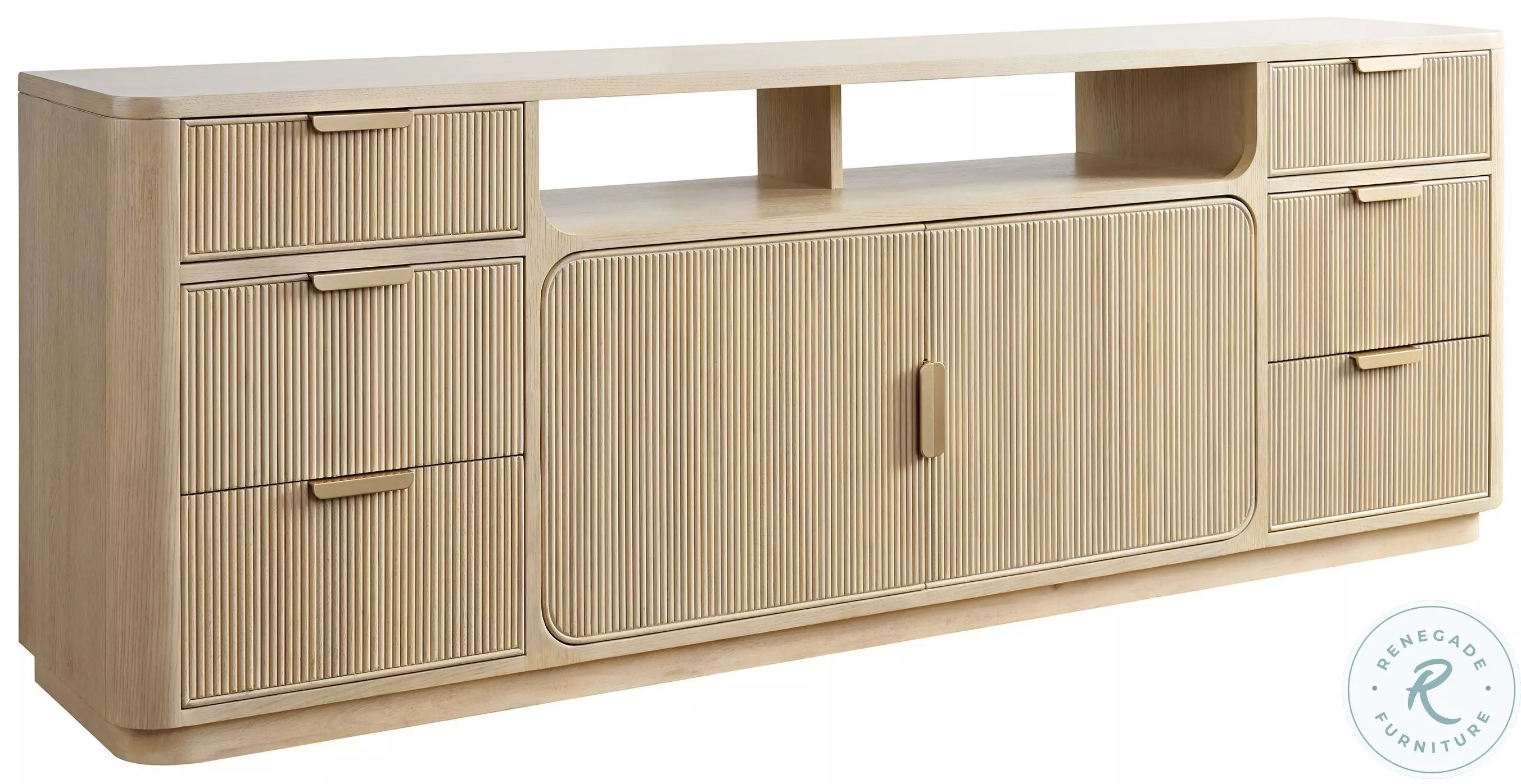 newlandcenter様 Montreux Natural White Oak TV Stand from Sligh | Coleman Furniture