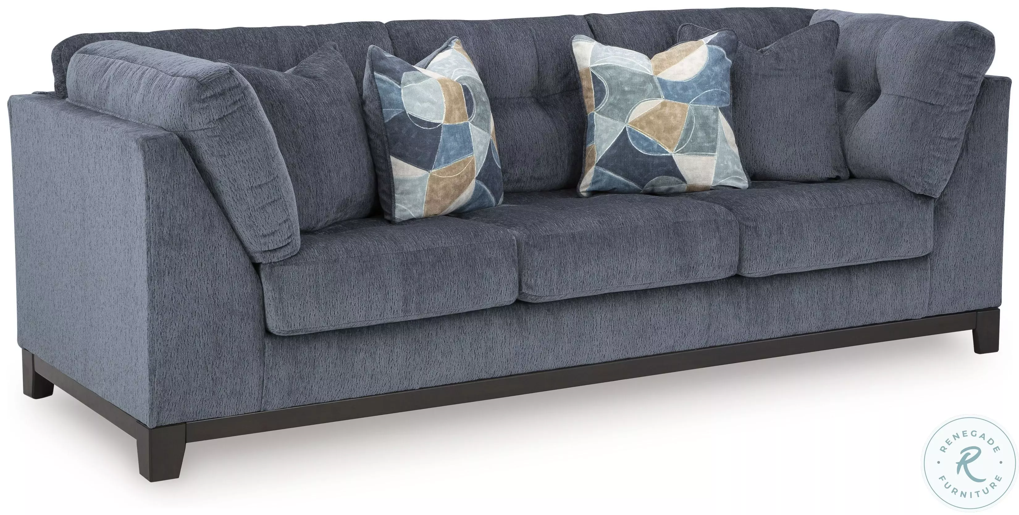 Maxon Place Navy Sofa From Ashley Furniture | Coleman Furniture