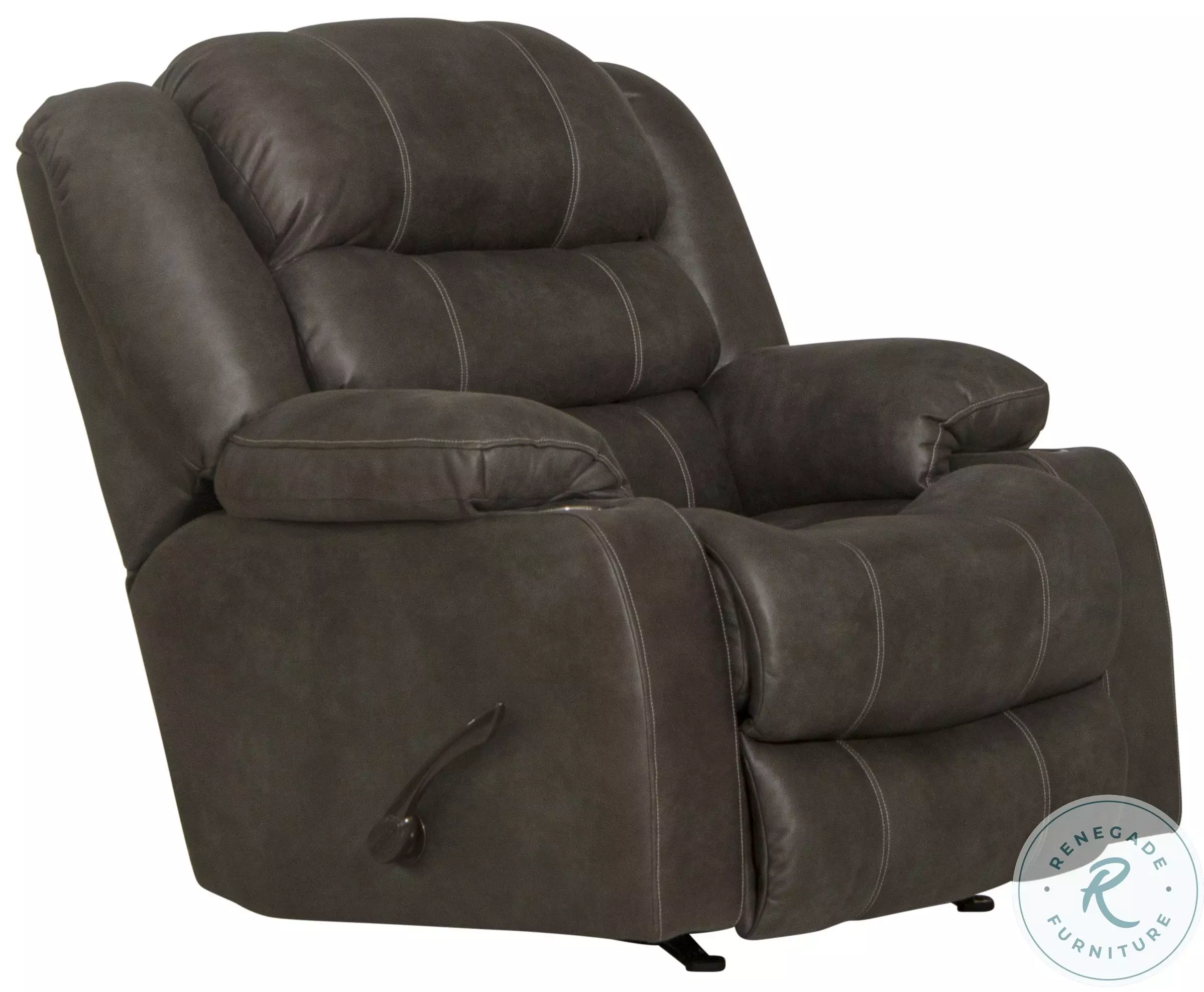 Beckley Steel Rocker Recliner with Dual Cupholders From Catnapper ...