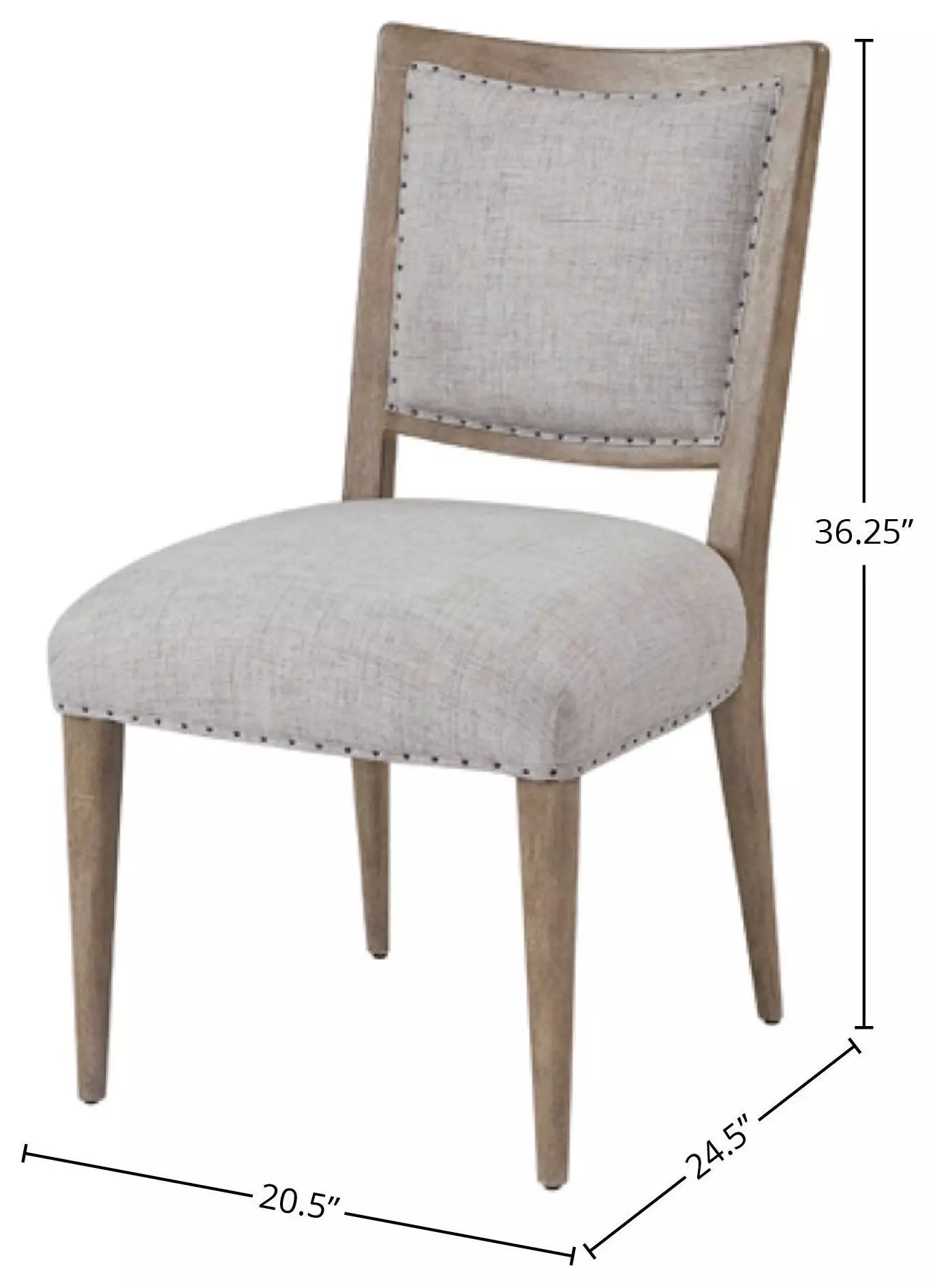 Wilmington Sand Upholstered Dining Chair Set of 2