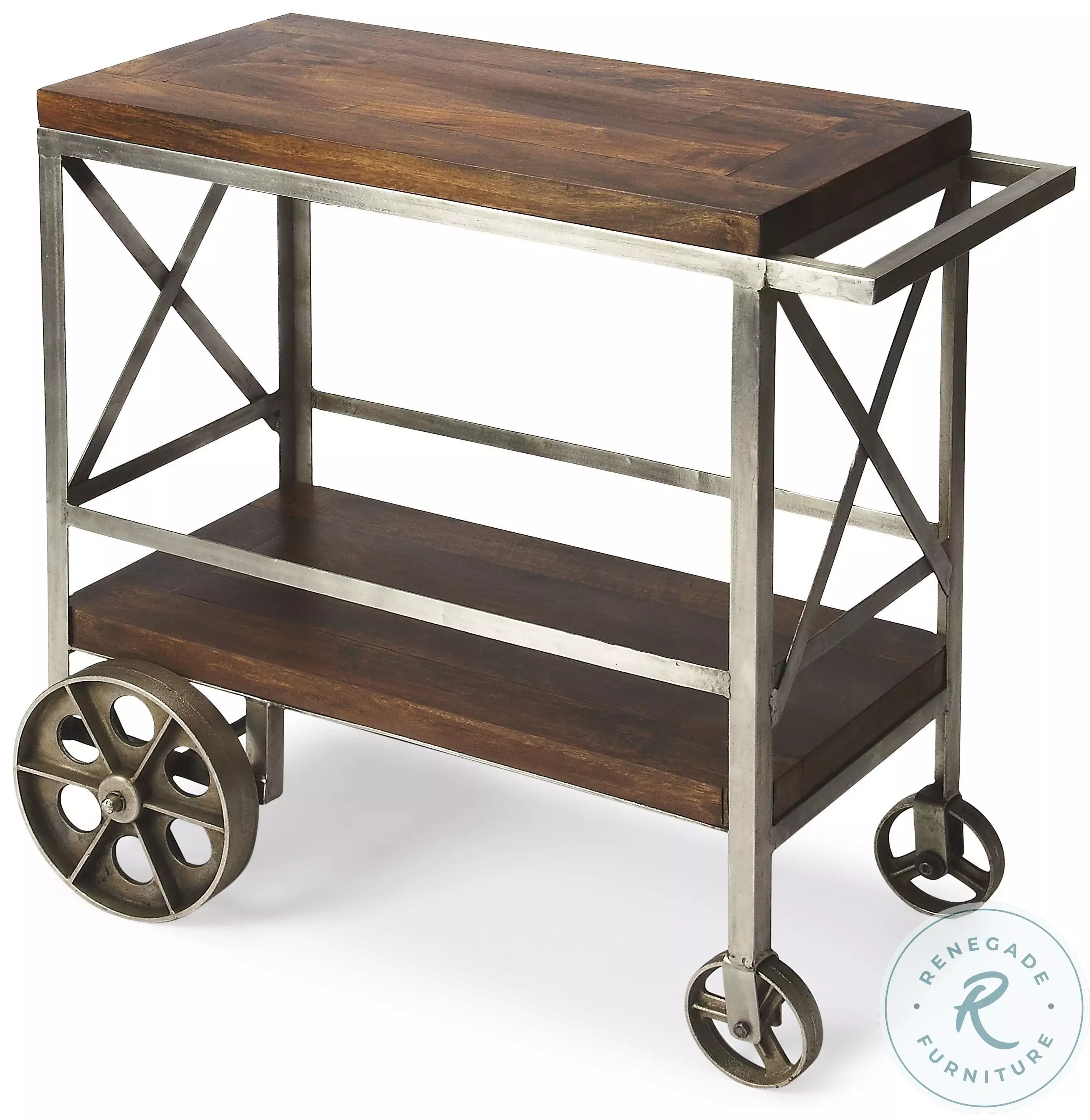 Industrial Chic Trolley Server from Butler (3541330) | Coleman
