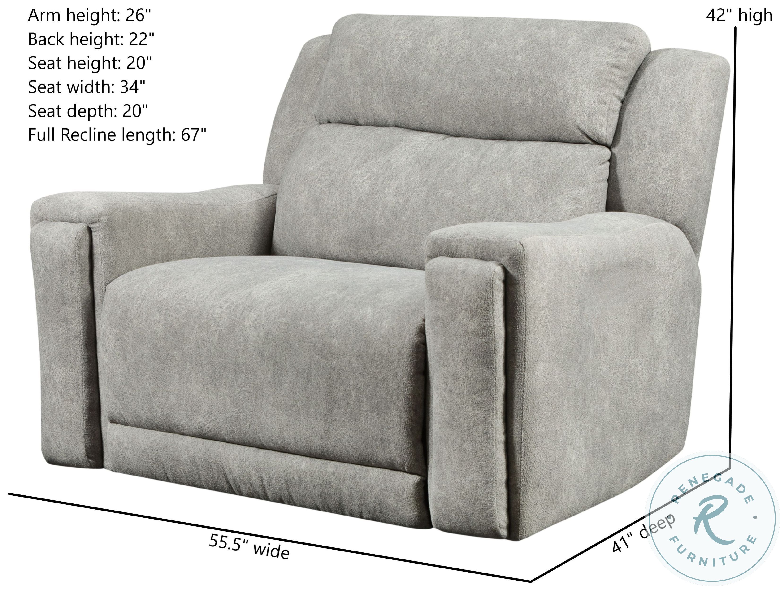 The Boss Rockport Steel Triple Power Recliner