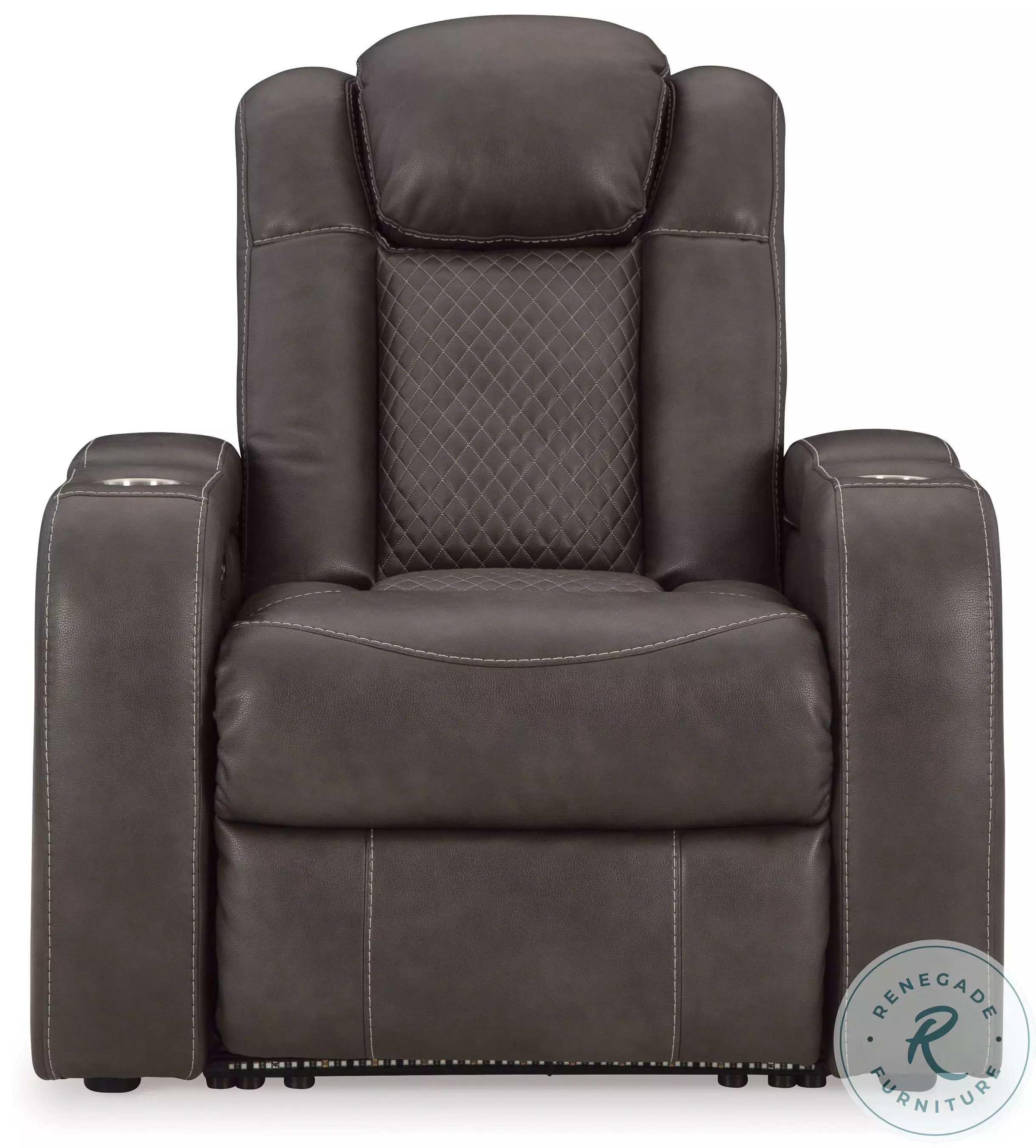 Fyne Dyme Shadow Power Recliner with Adjustable Headrest From Ashley ...