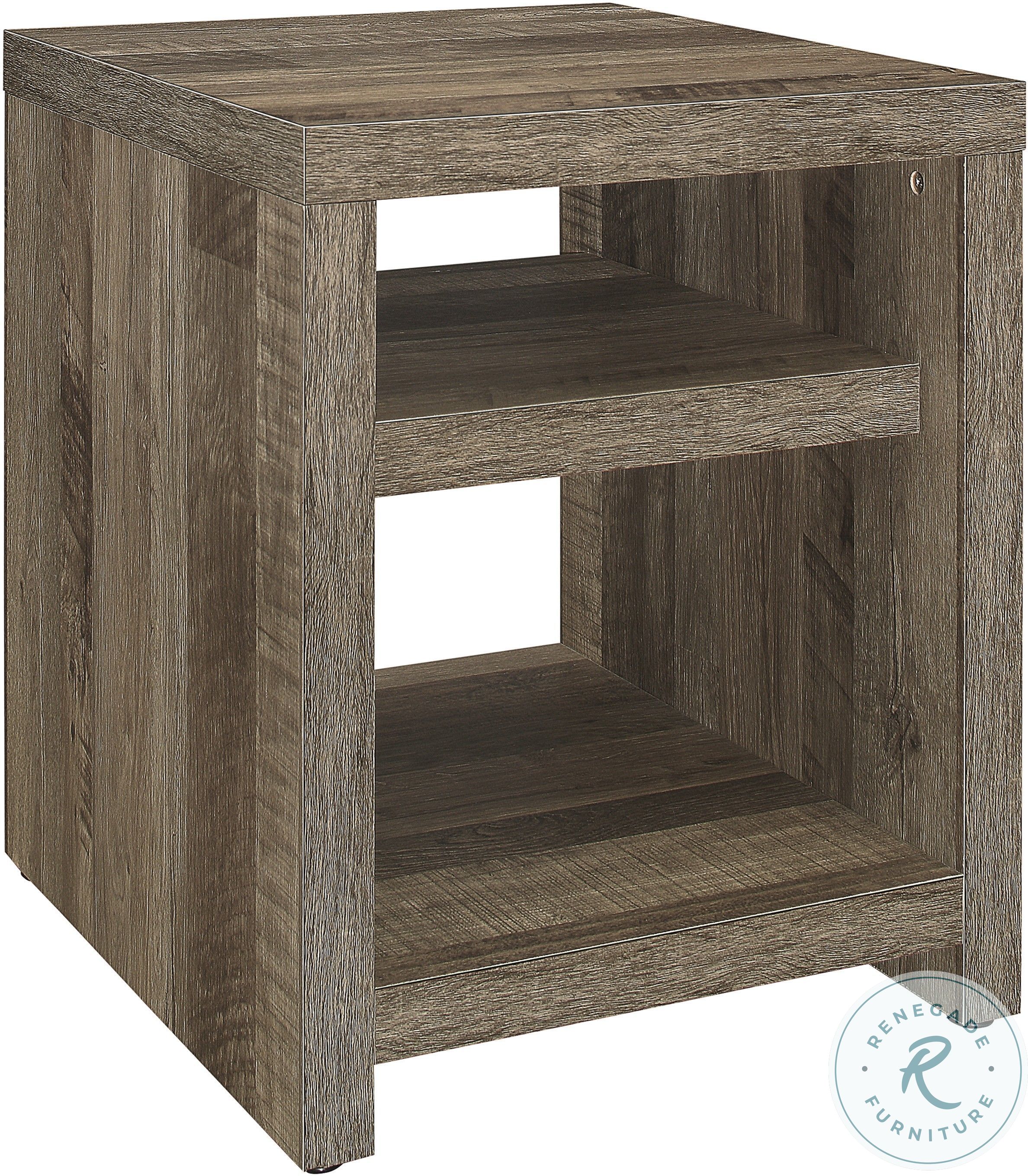 Danio Rustic Natural End Table from Homelegance Coleman Furniture
