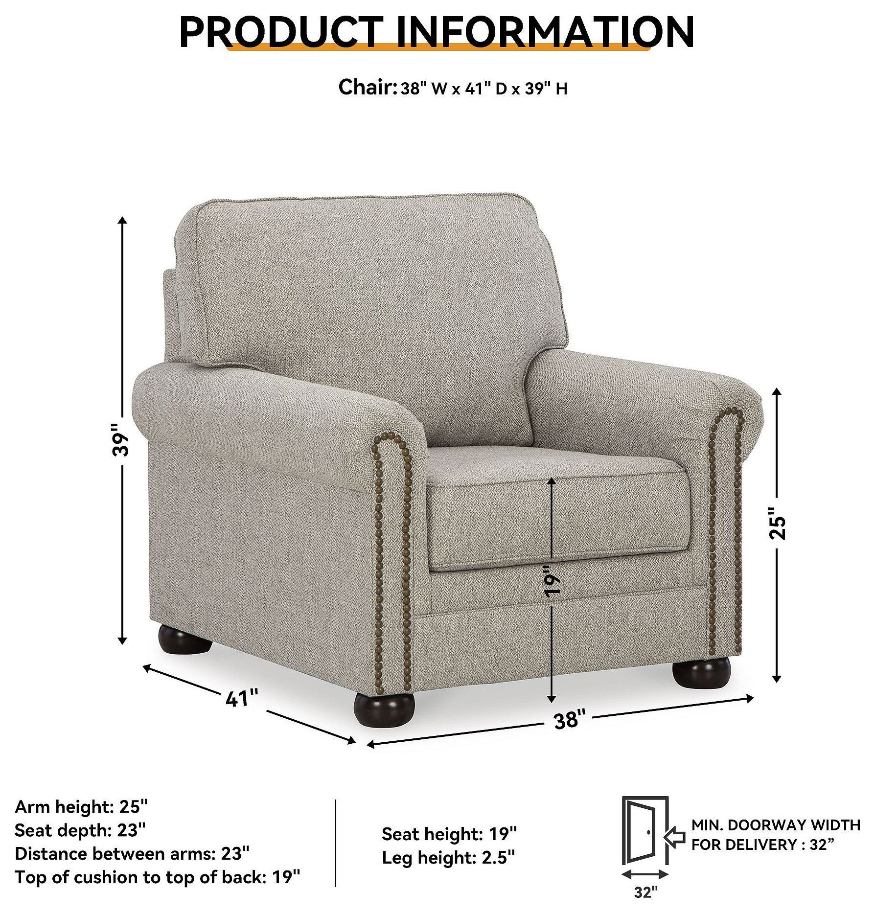 Gaelon Dune Chair