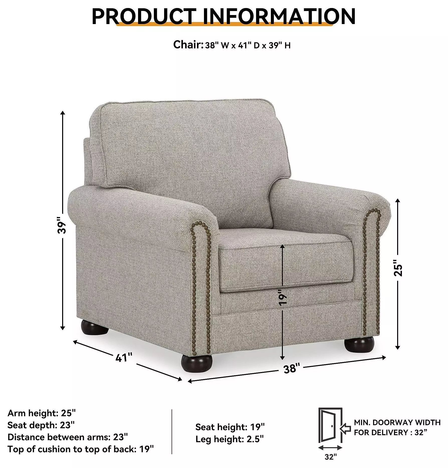 Gaelon Dune Chair