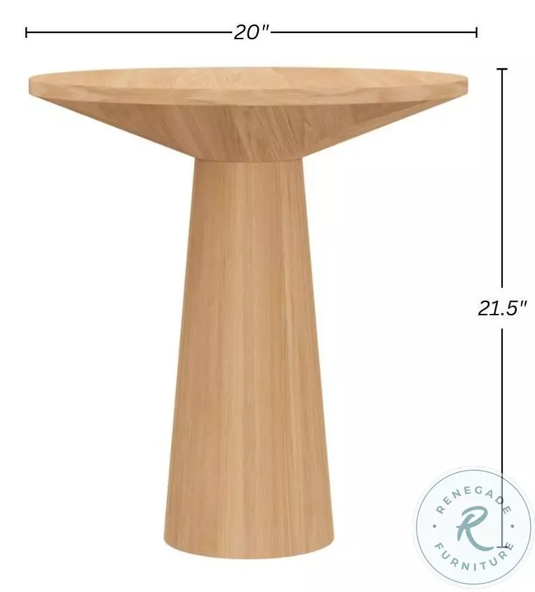 Cove Natural End Table