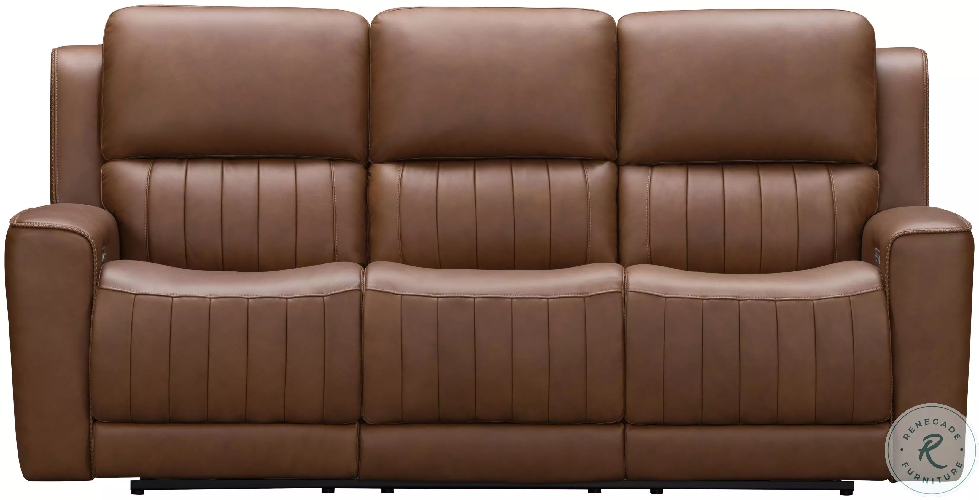 Pierce Homerun Cinnamon Zero Gravity Power Reclining Sofa with