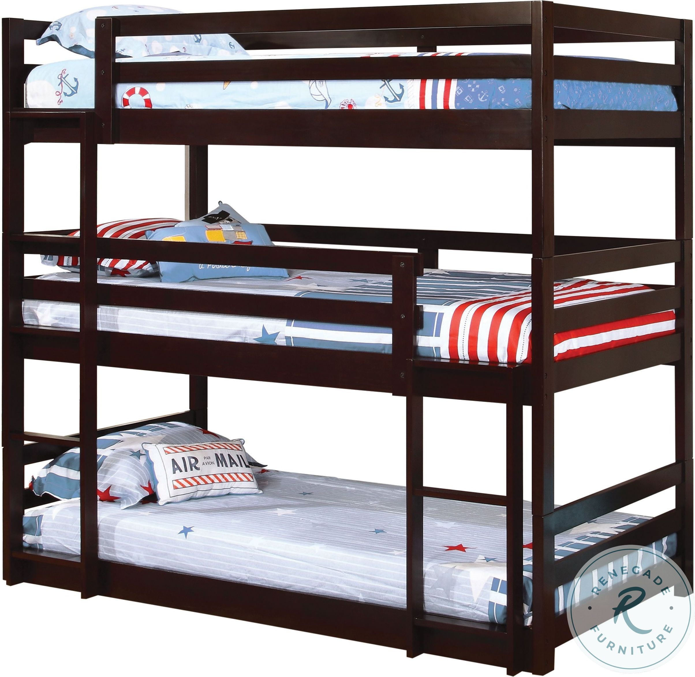 Image result for triple layer bed