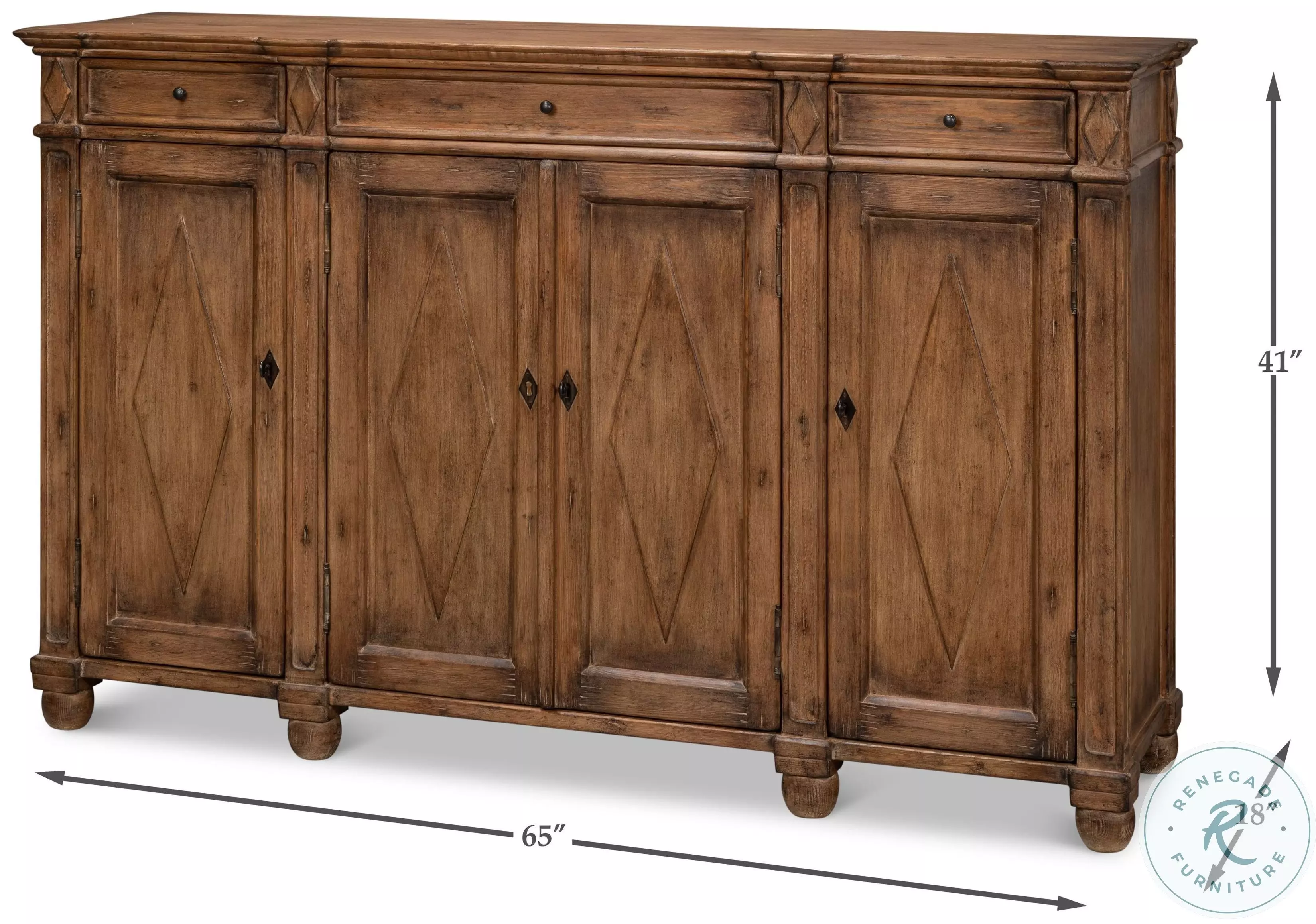 Diamond Brown Sideboard