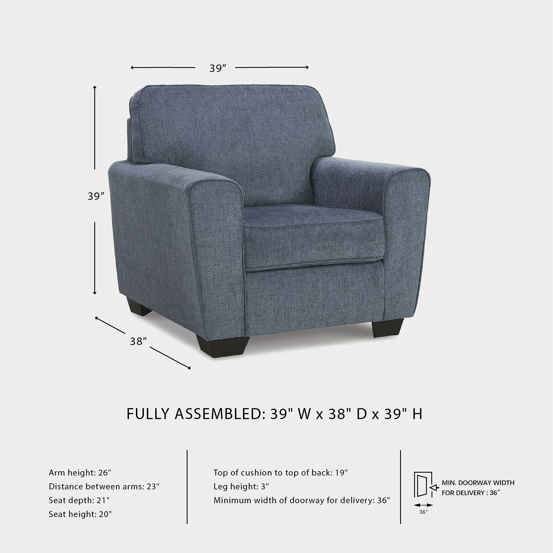 Cashton Blue Chair