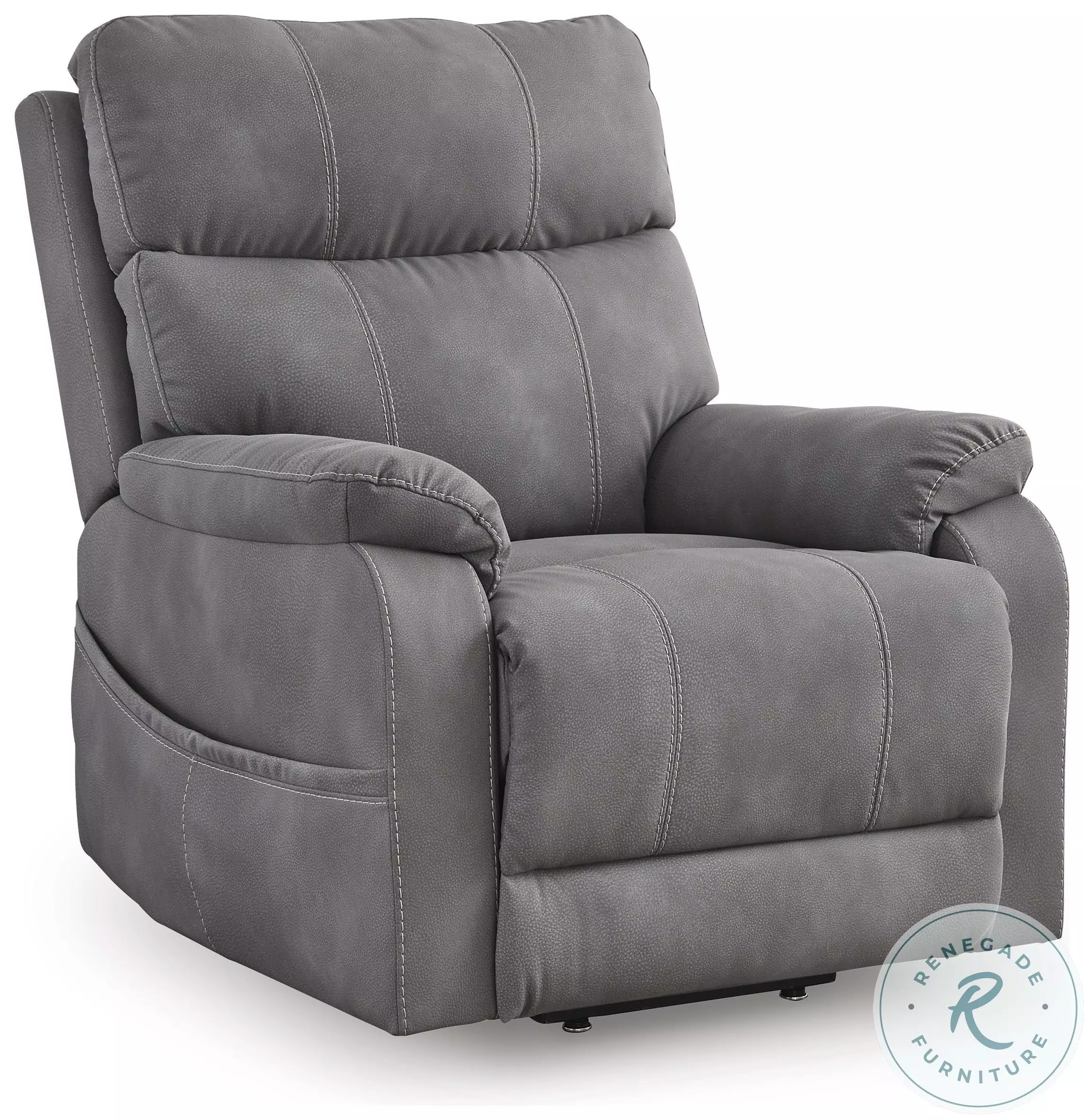 Next-Gen Durapella Slate Power Lift Recliner From Ashley Furniture