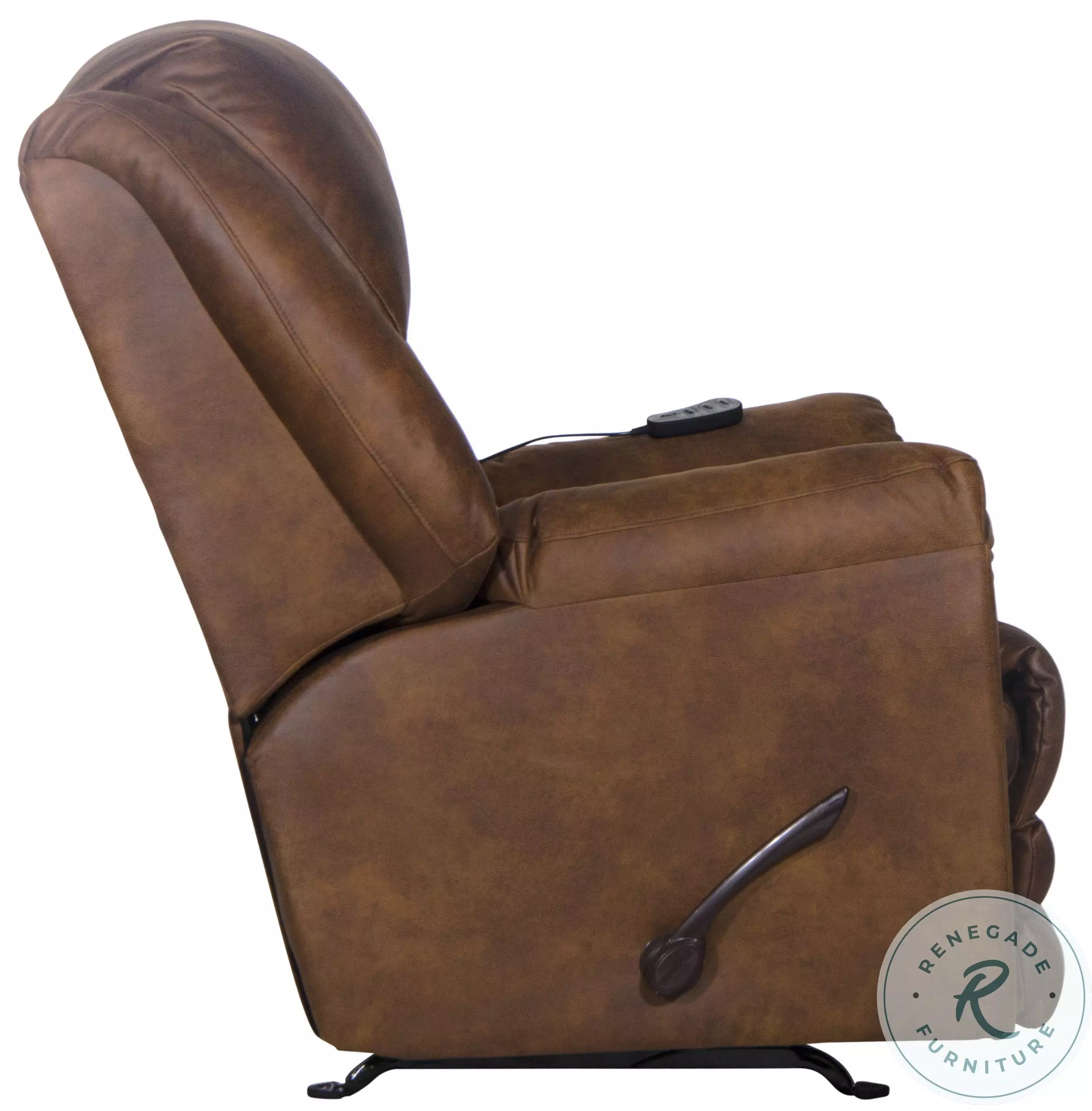 Hayden Auburn Chaise Rocker Recliner with Heat Massage And
