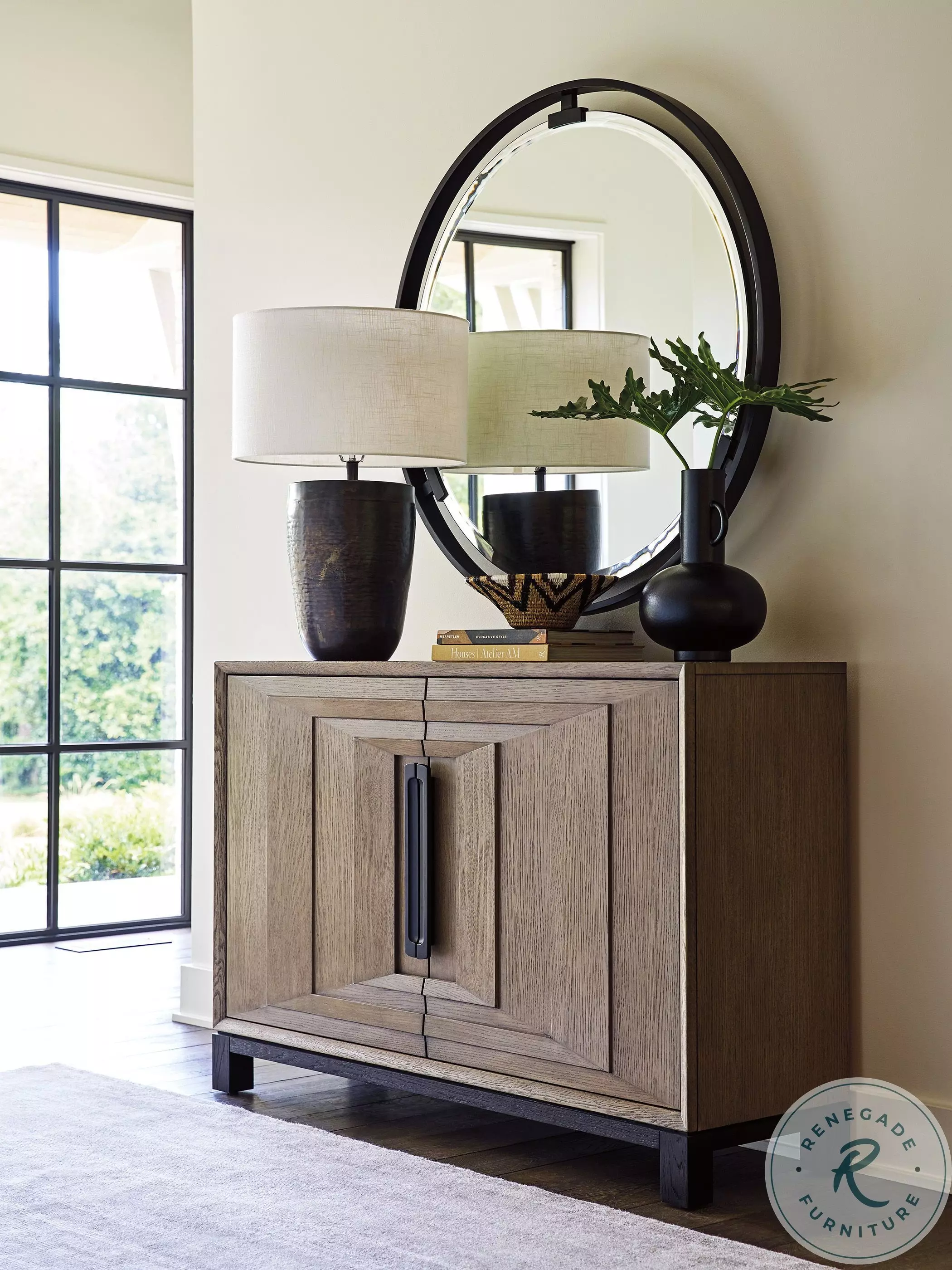 Zanzibar Senegal And Deep Espresso Tripoli Hall Chest From