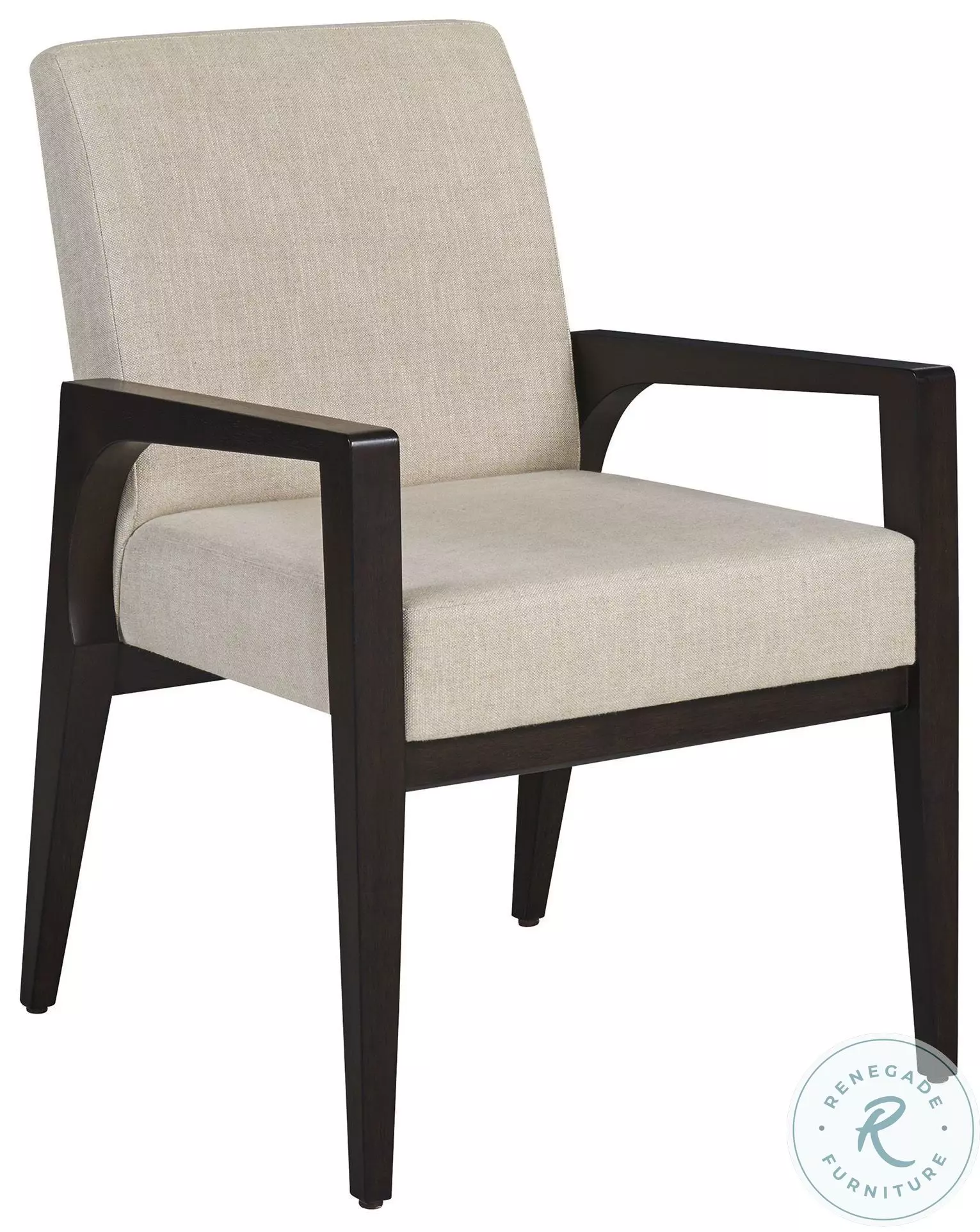 Zanzibar Wheat Latham Upholstered Arm Chair From Lexington