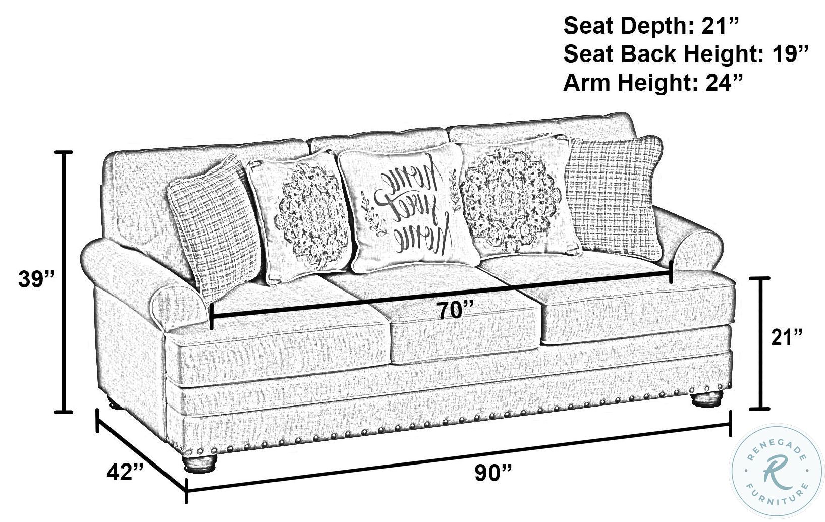 Farmington Buff Sofa From Jackson Coleman Furniture