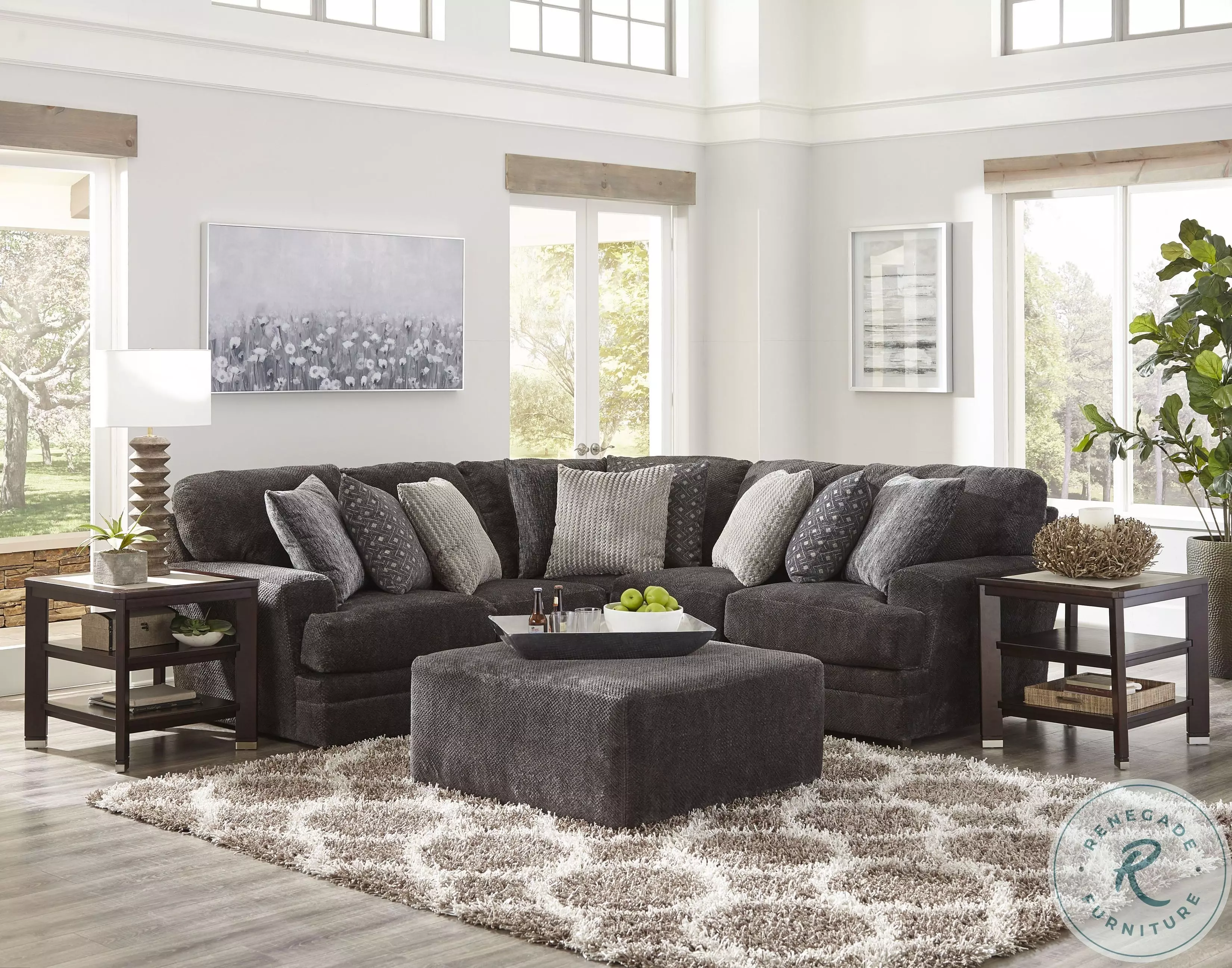 Mammoth Smoke Modular Sectional From Home Gallery Stores | Home