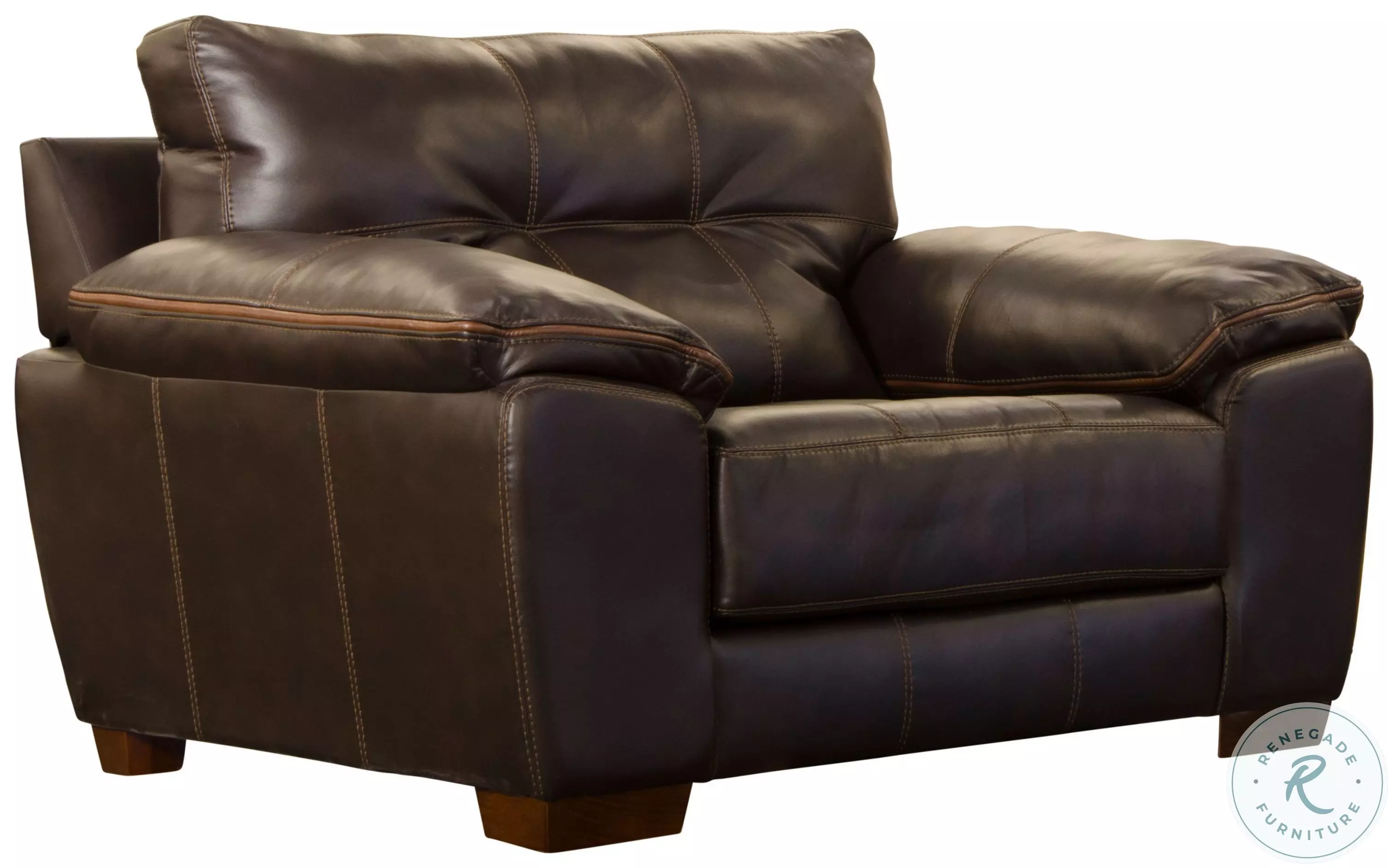 Hudson Chocolate Chair and Half from Jackson | Coleman Furniture