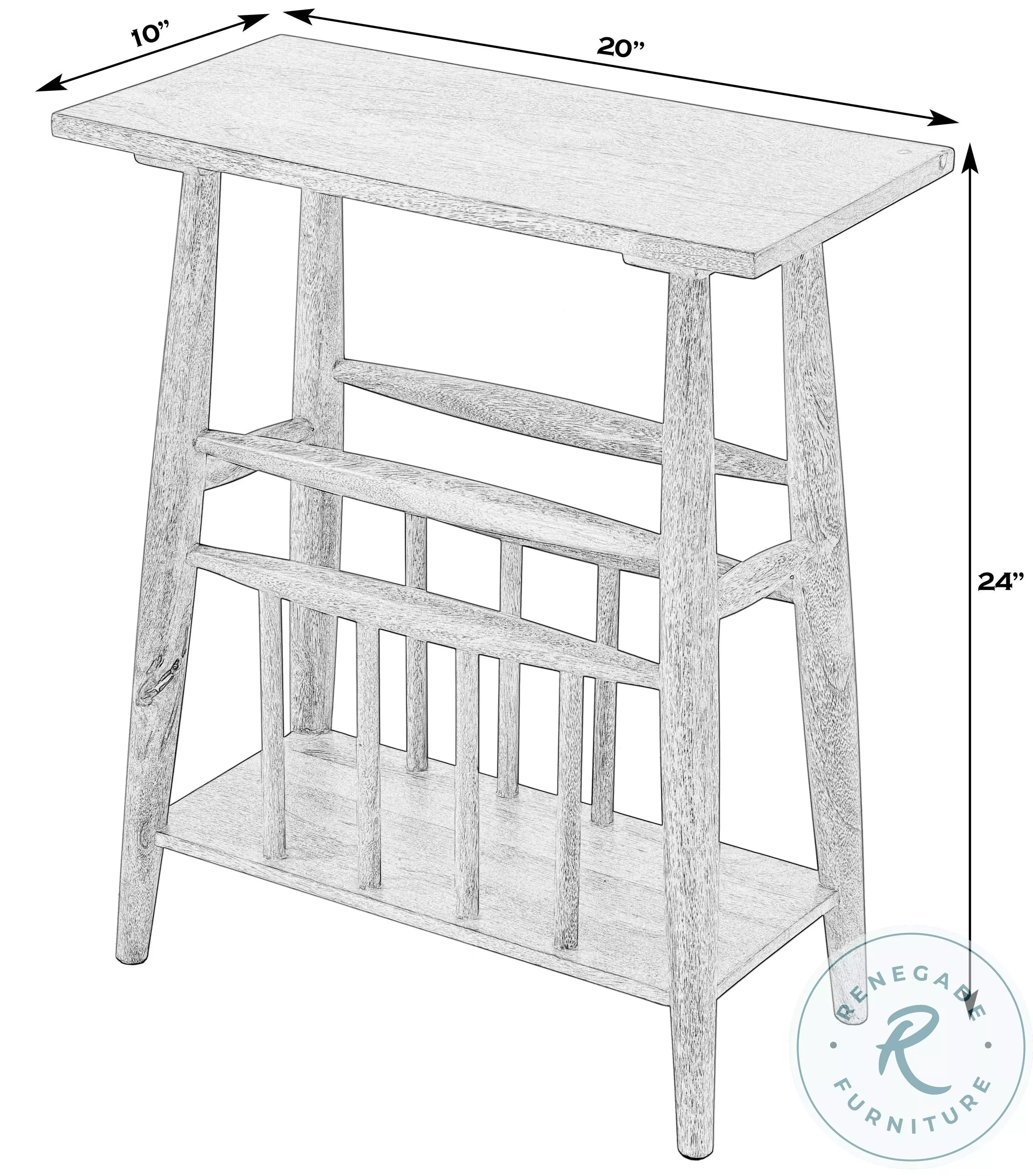 Bowen Natural Side Table