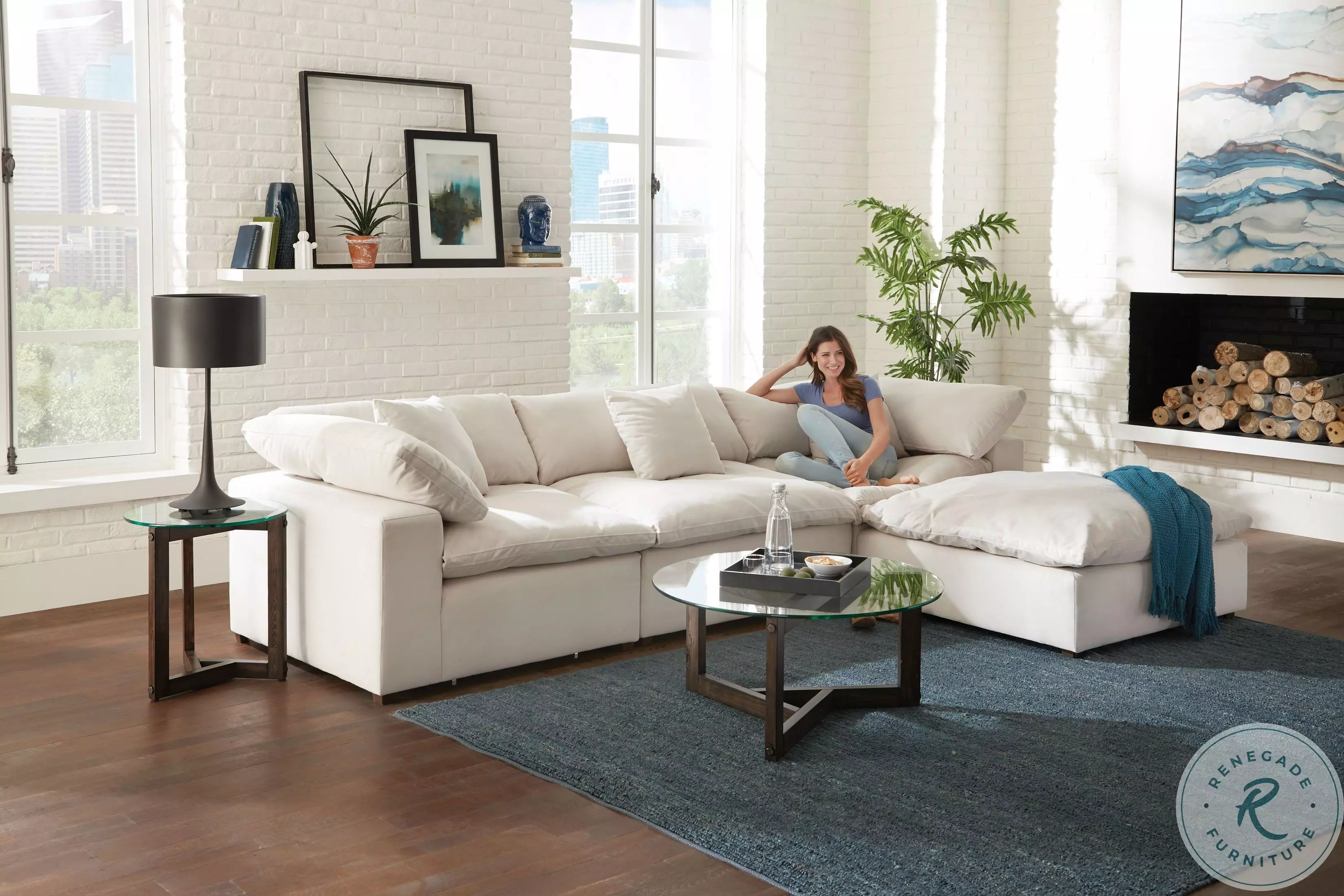 Posh Porcelain Sectional From Jackson | Coleman Furniture