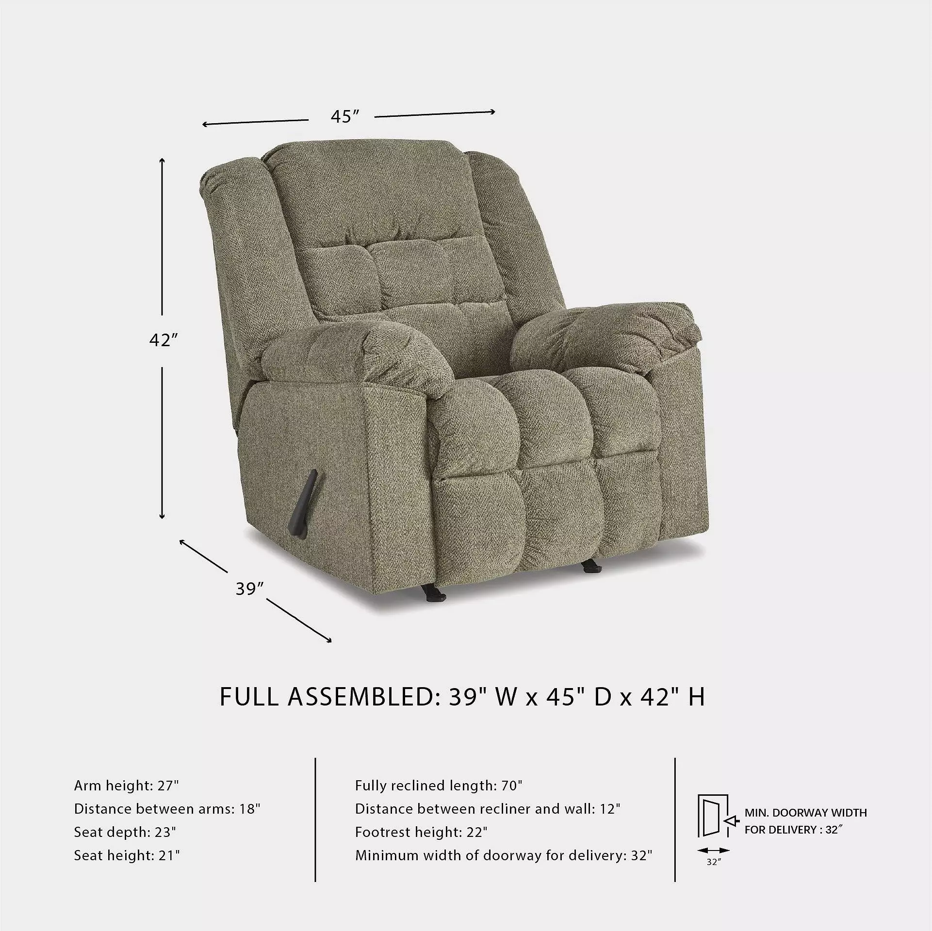Kegler Briar Recliner