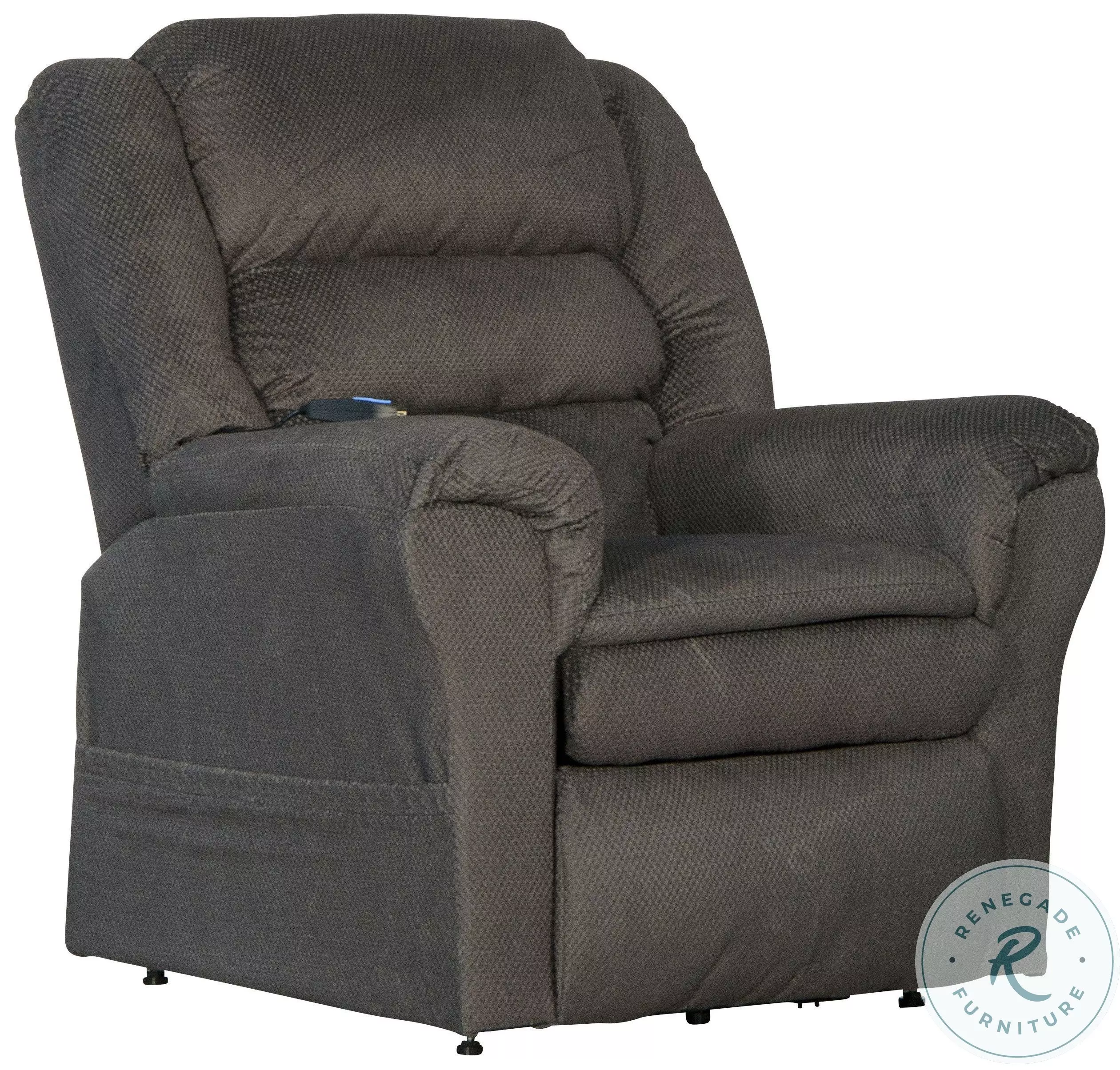 Preston Smoke Power Lift Recliner from Catnapper (4850214828