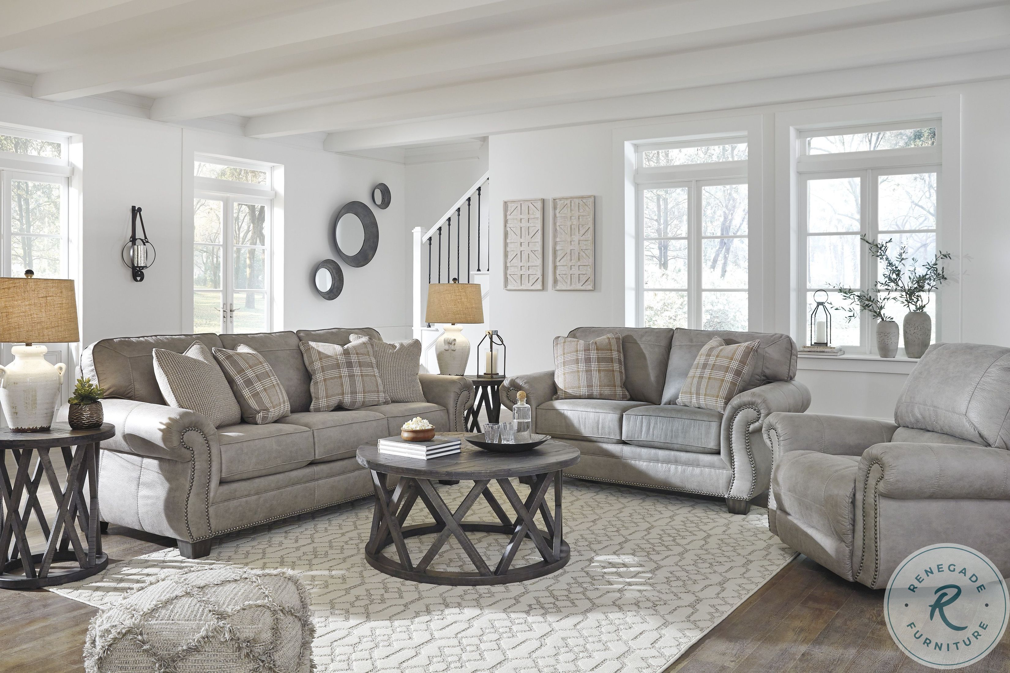 Olsberg Steel Living Room Set from Ashley Coleman Furniture